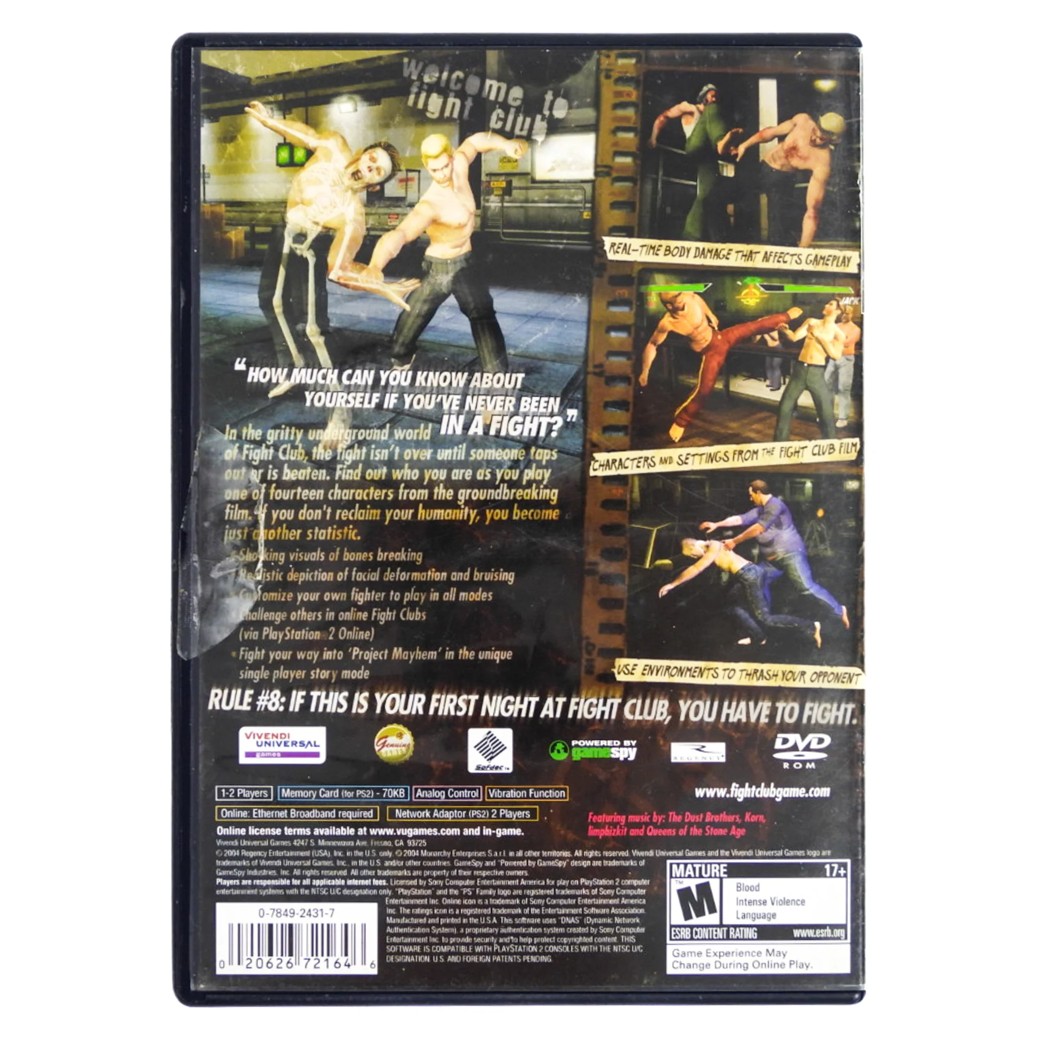 Fight Club (PlayStation 2 / PS2) - Image 3