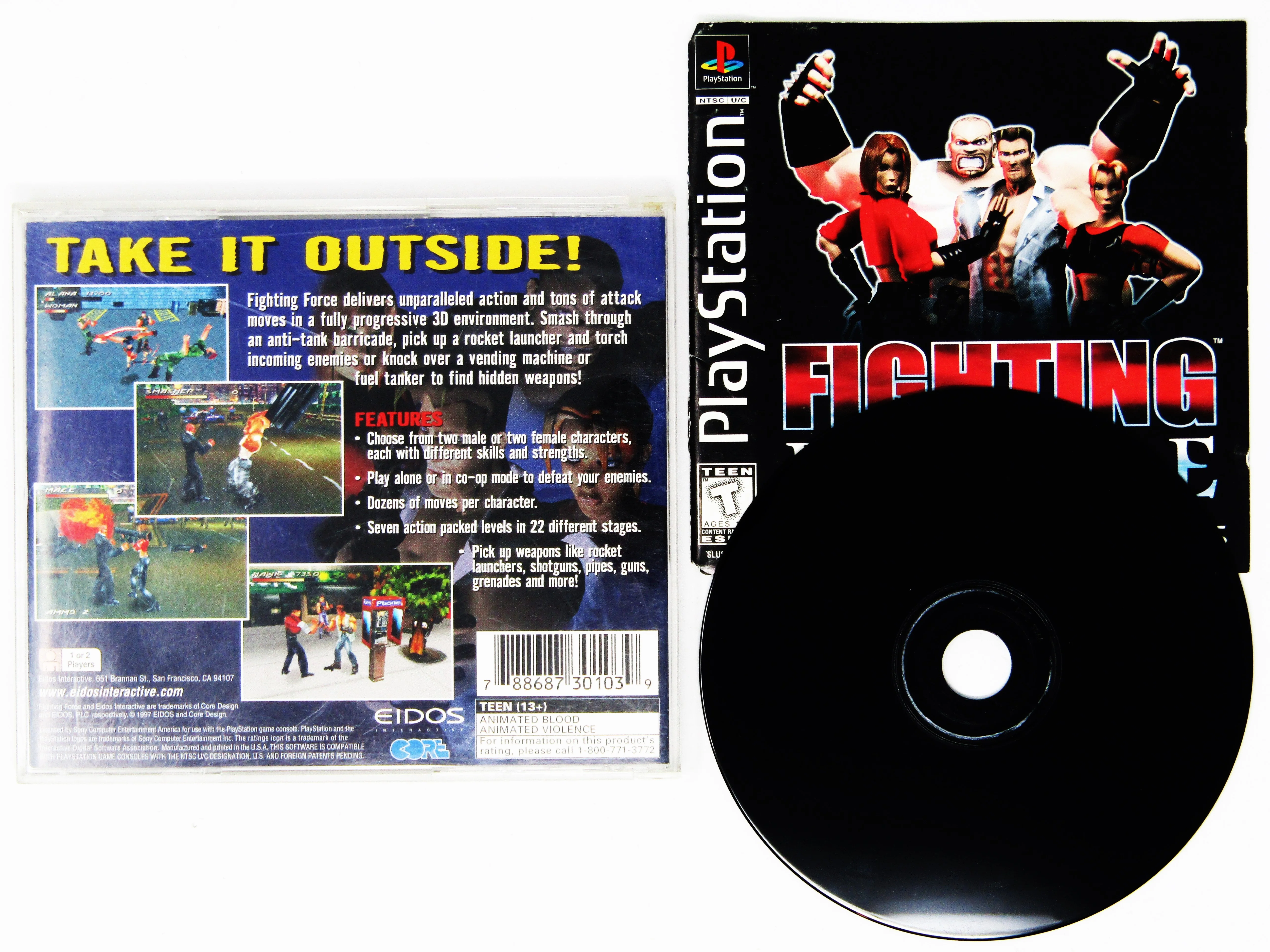 Fighting Force (PlayStation / PS1)