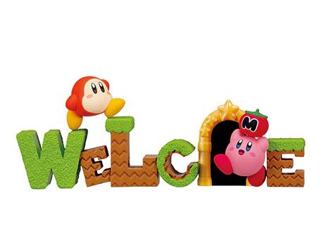 Figurines Kirby et les mots en vinyle - Image 3