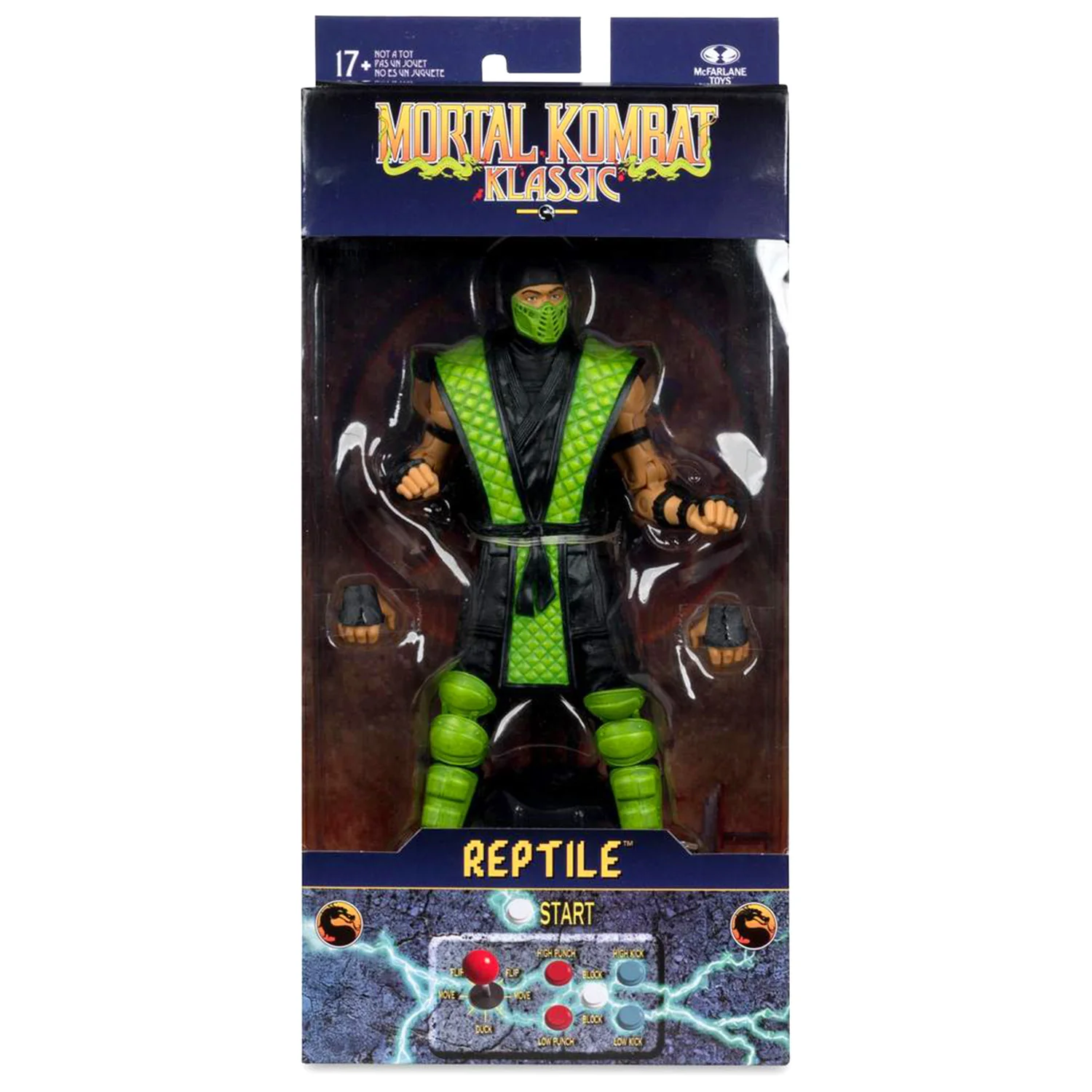 Figurine Mortal Kombat Klassic Reptile 7"