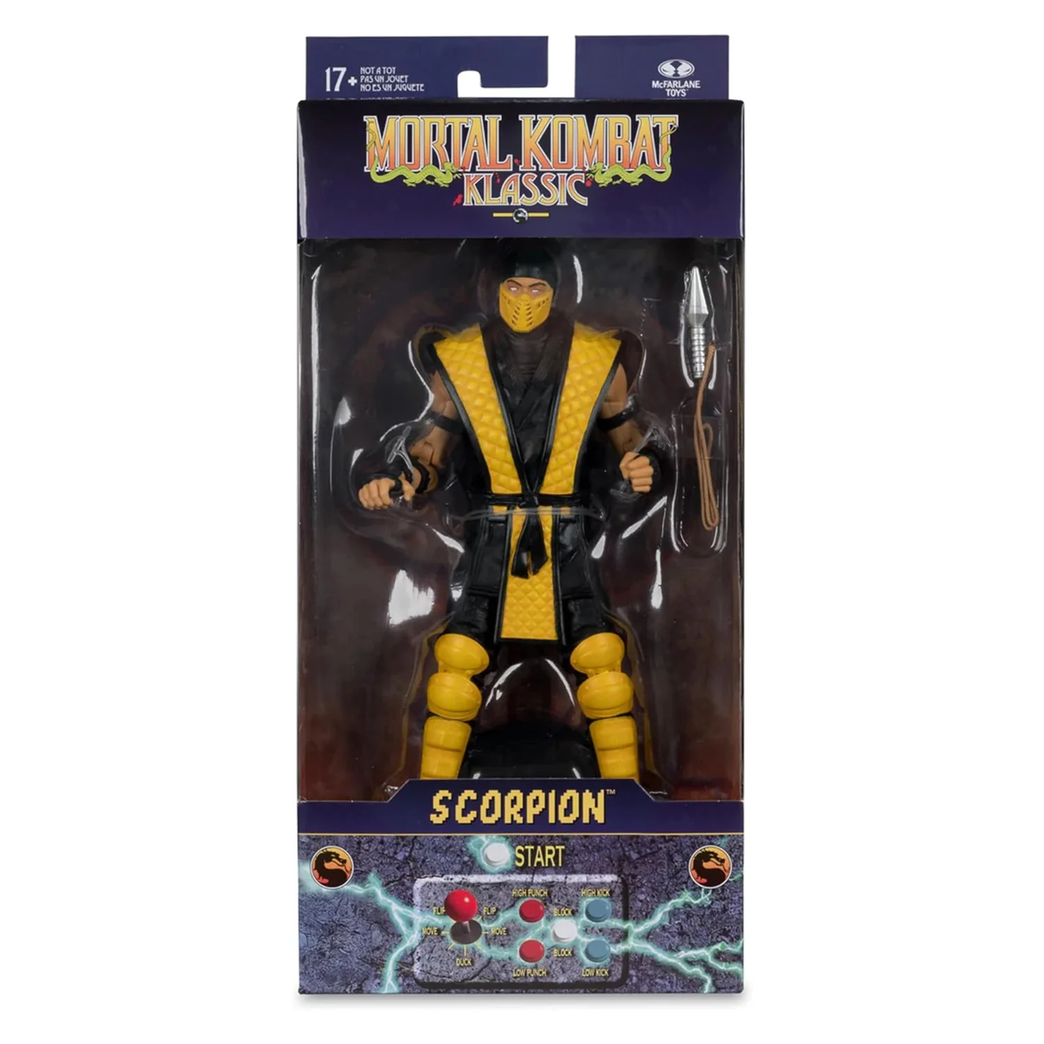 Figurine Mortal Kombat Klassic Scorpion 7"