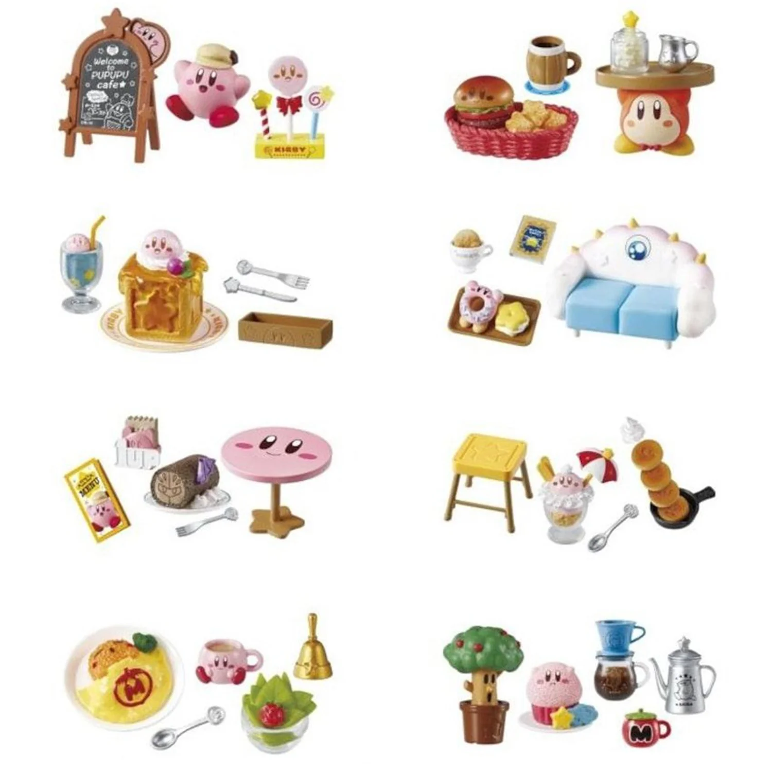 Figurines mystères Kirby Pu-Pu-Pu Cafe Time - Image 2