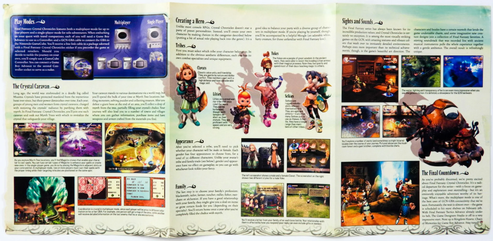 Final Fantasy Crystal Chronicles [Nintendo Power] [Poster] (Nintendo GameCube) - Image 2