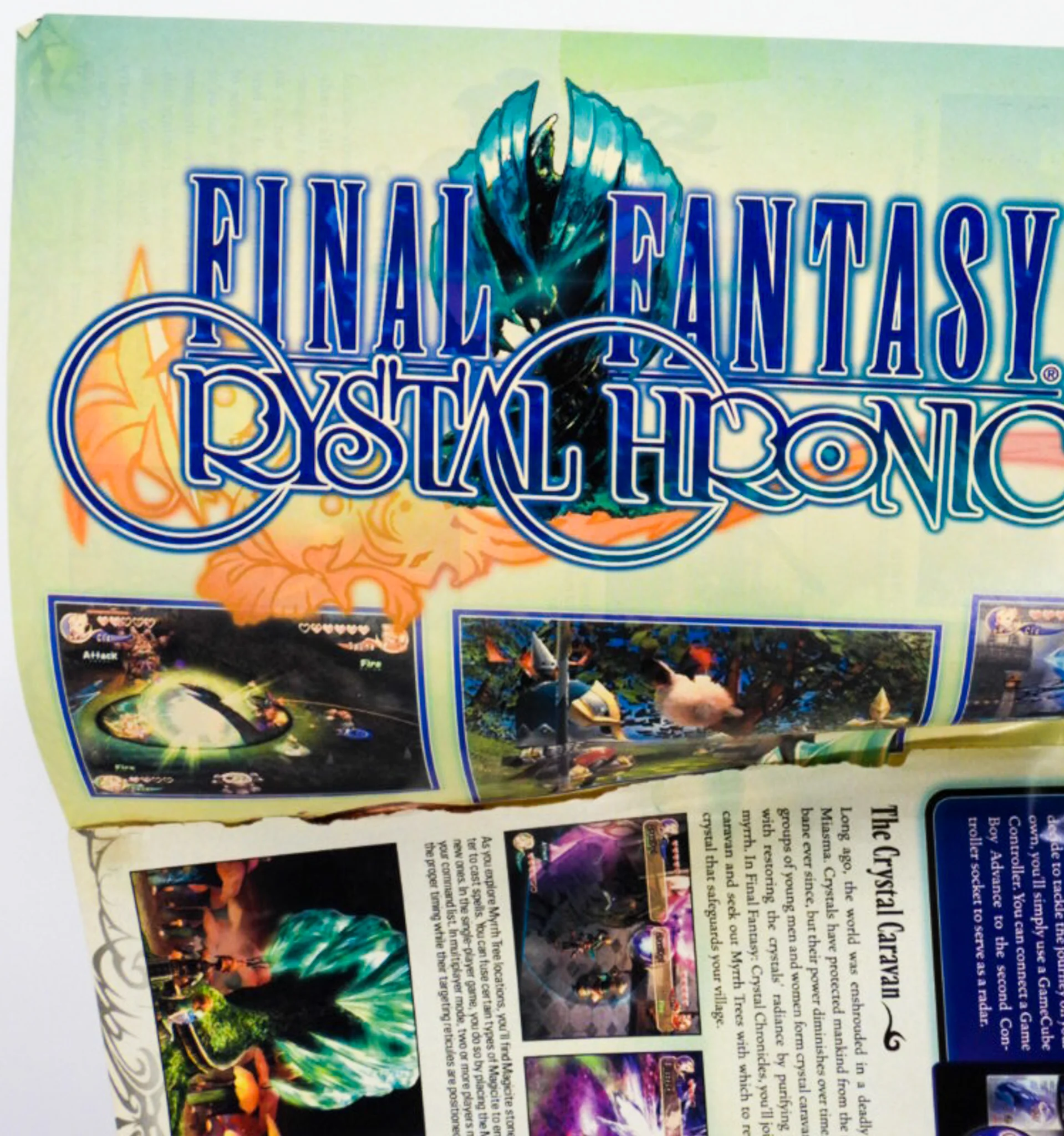 Final Fantasy Crystal Chronicles [Nintendo Power] [Poster] (Nintendo GameCube) - Image 3