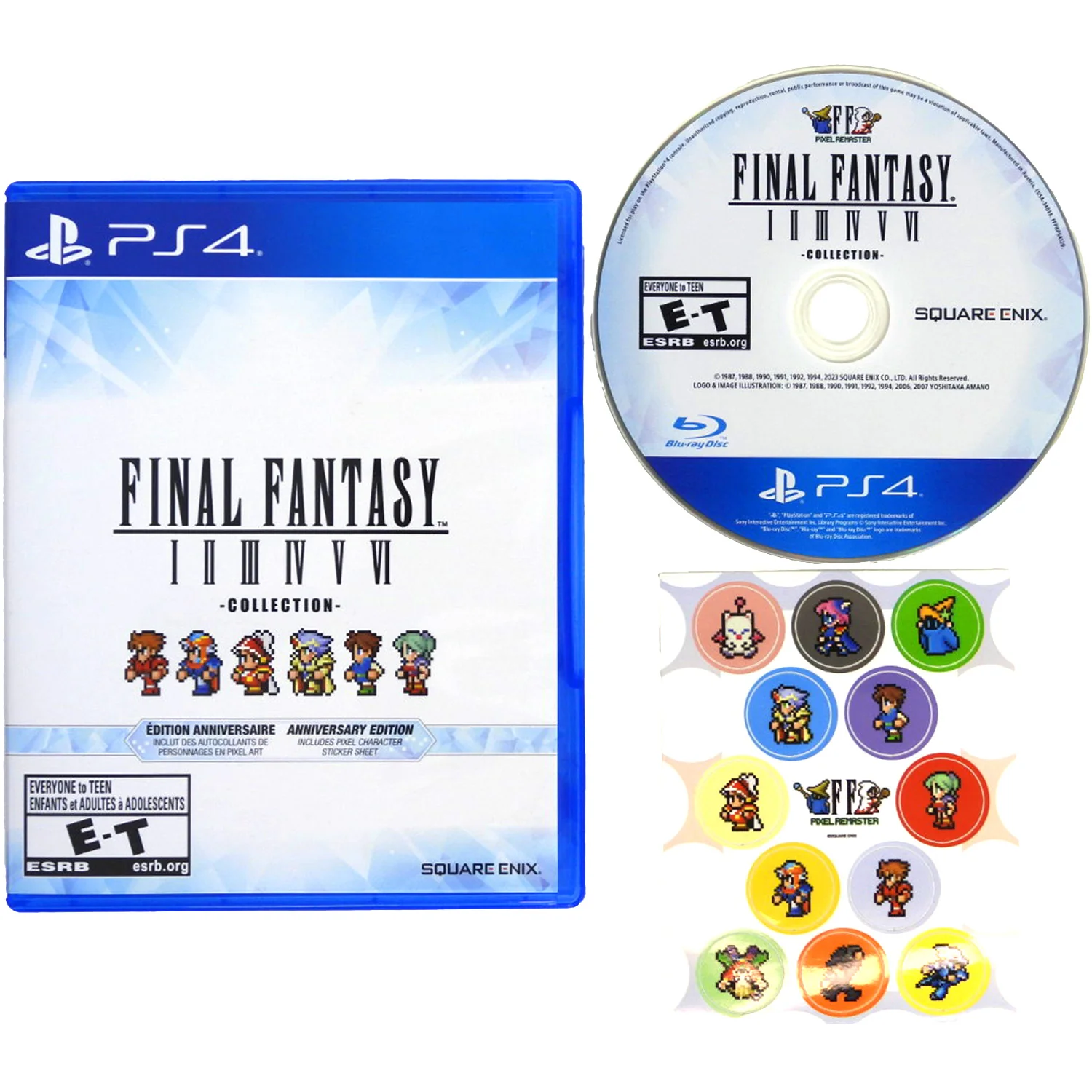 Final Fantasy I-VI 6 Collection [Anniversary Edition] (PlayStation 4 / PS4)