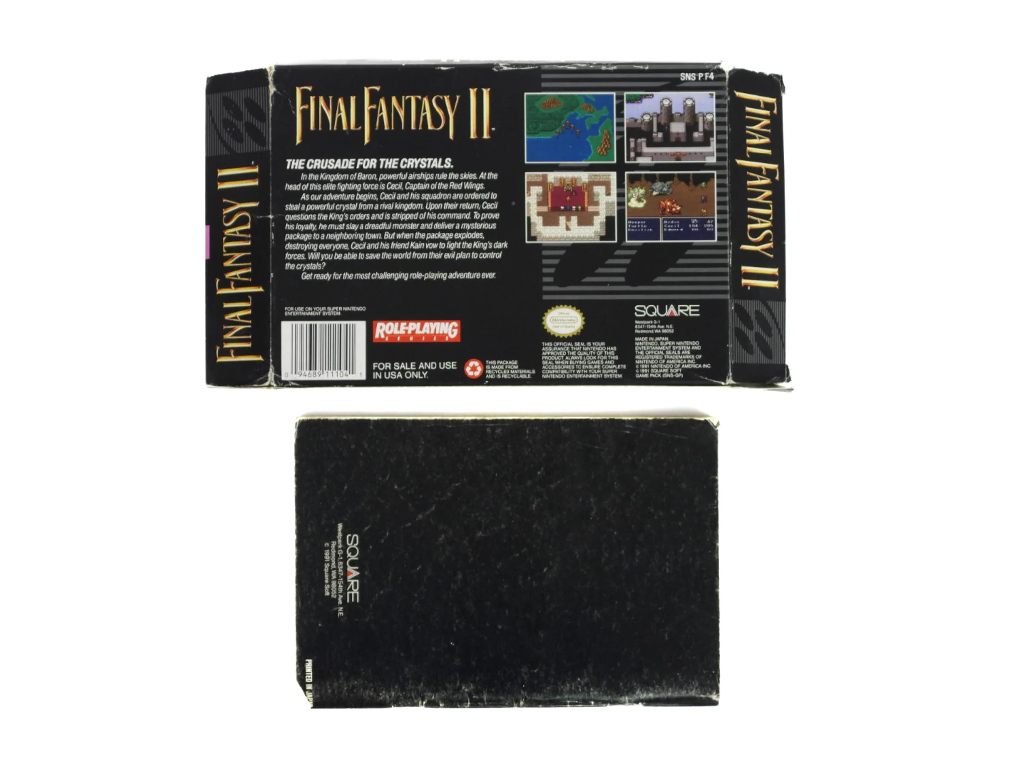 Final Fantasy II [Box] (Super Nintendo / SNES) - Image 2