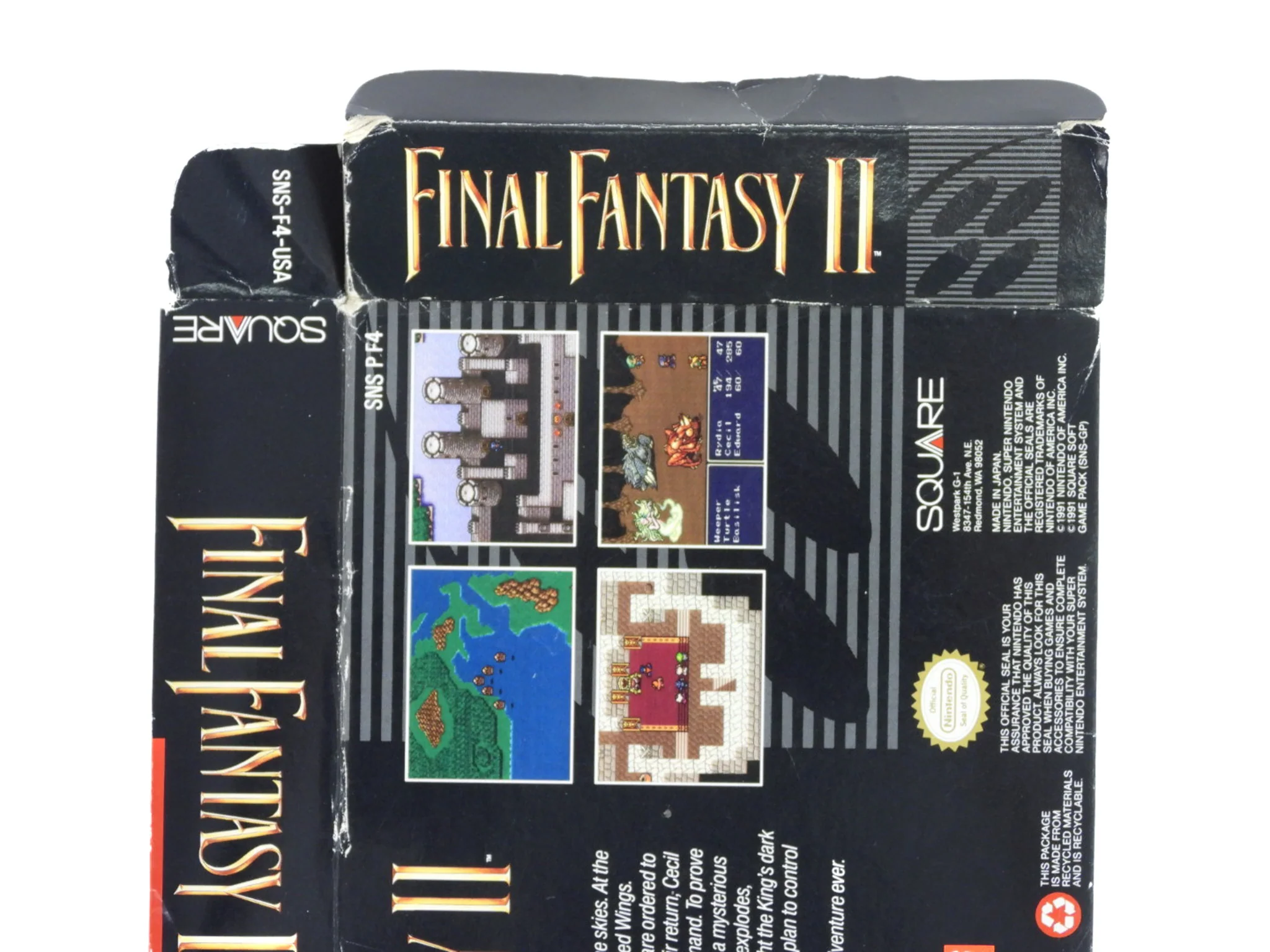 Final Fantasy II [Box] (Super Nintendo / SNES) - Image 5