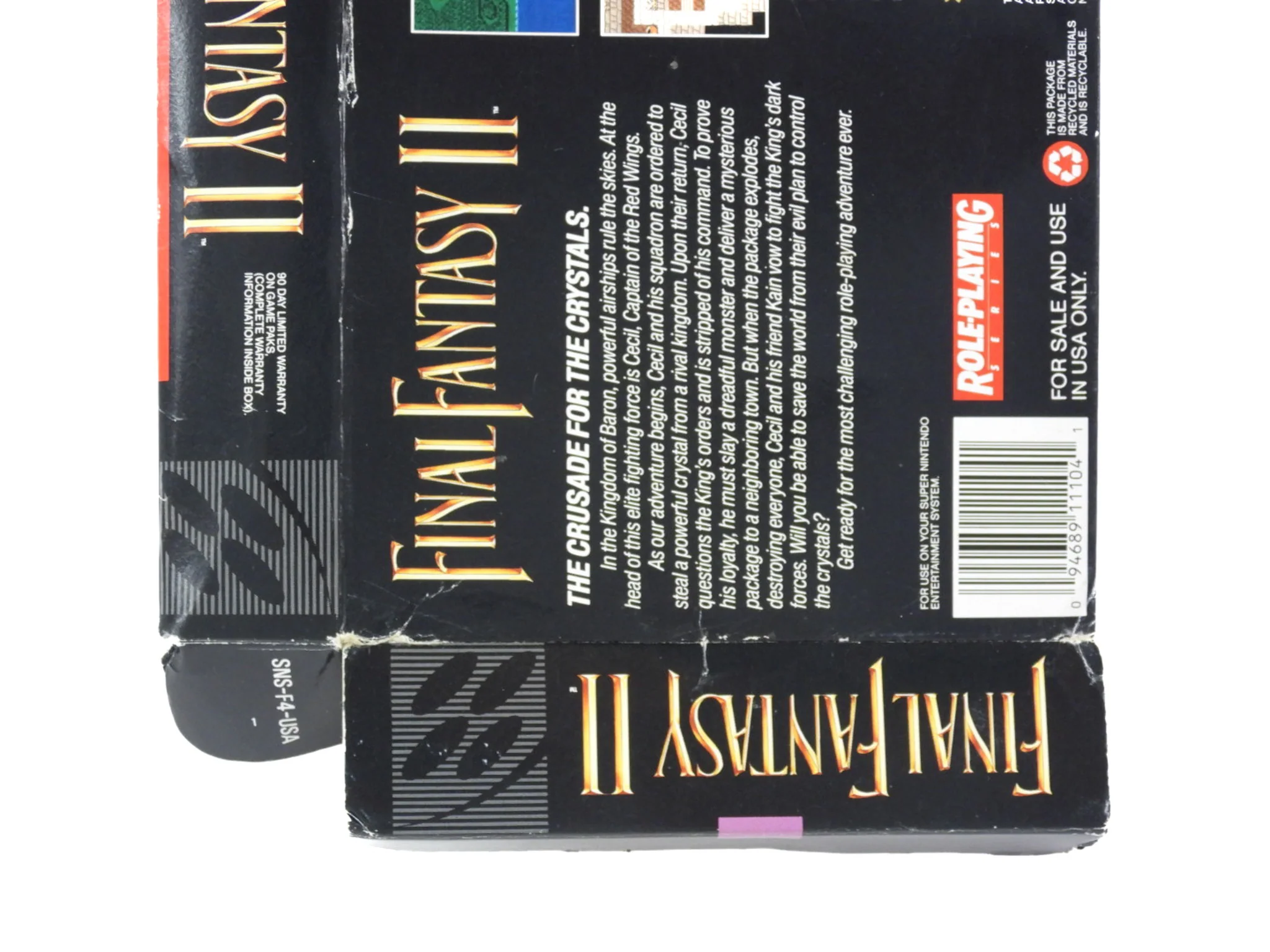 Final Fantasy II [Box] (Super Nintendo / SNES) - Image 6