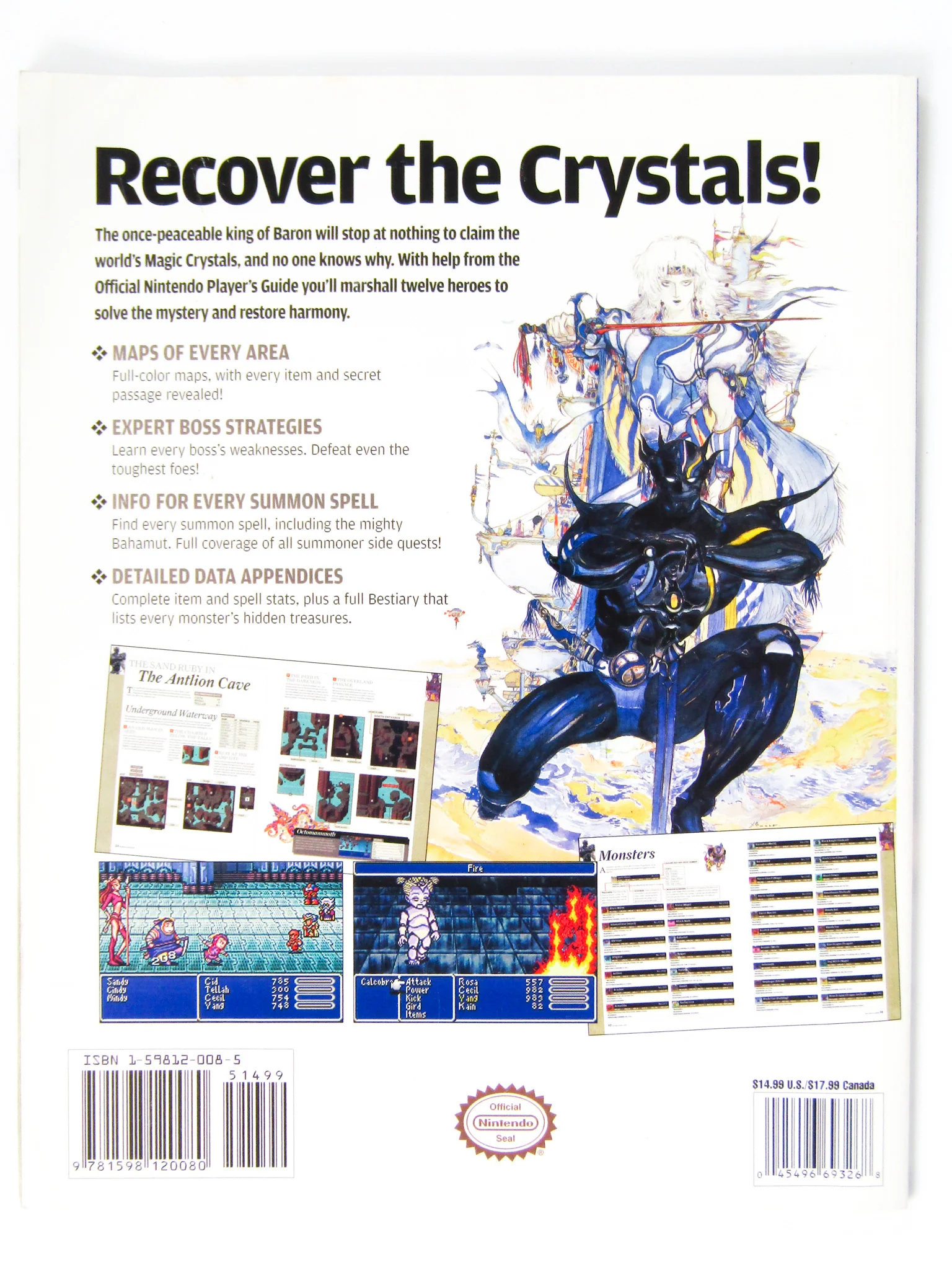 Final Fantasy IV 4 Advance Player's Guide [Nintendo Power] (Game Guide) - Image 2