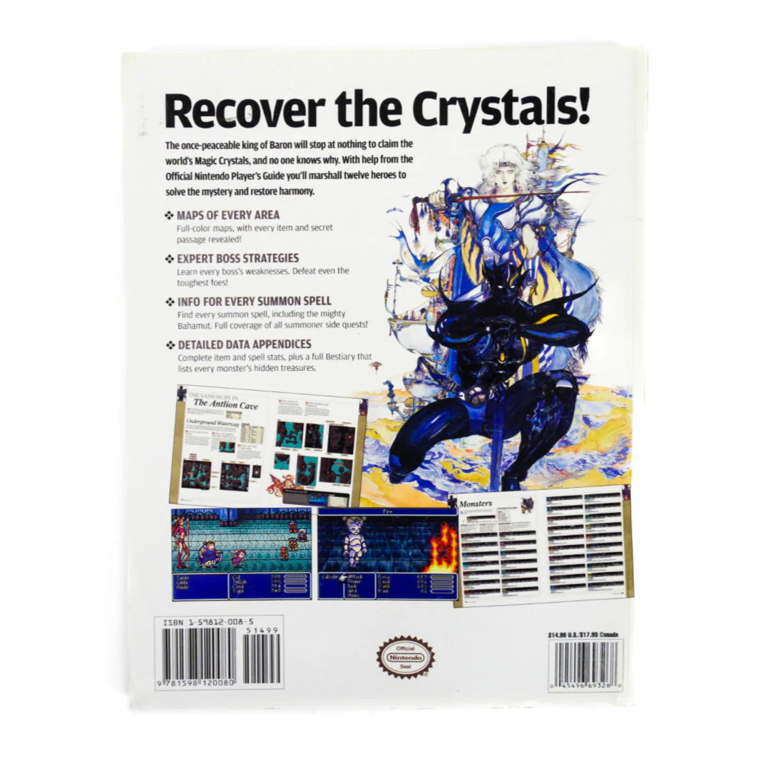 Final Fantasy IV 4 Advance Player's Guide [Nintendo Power] (Game Guide) - Image 4