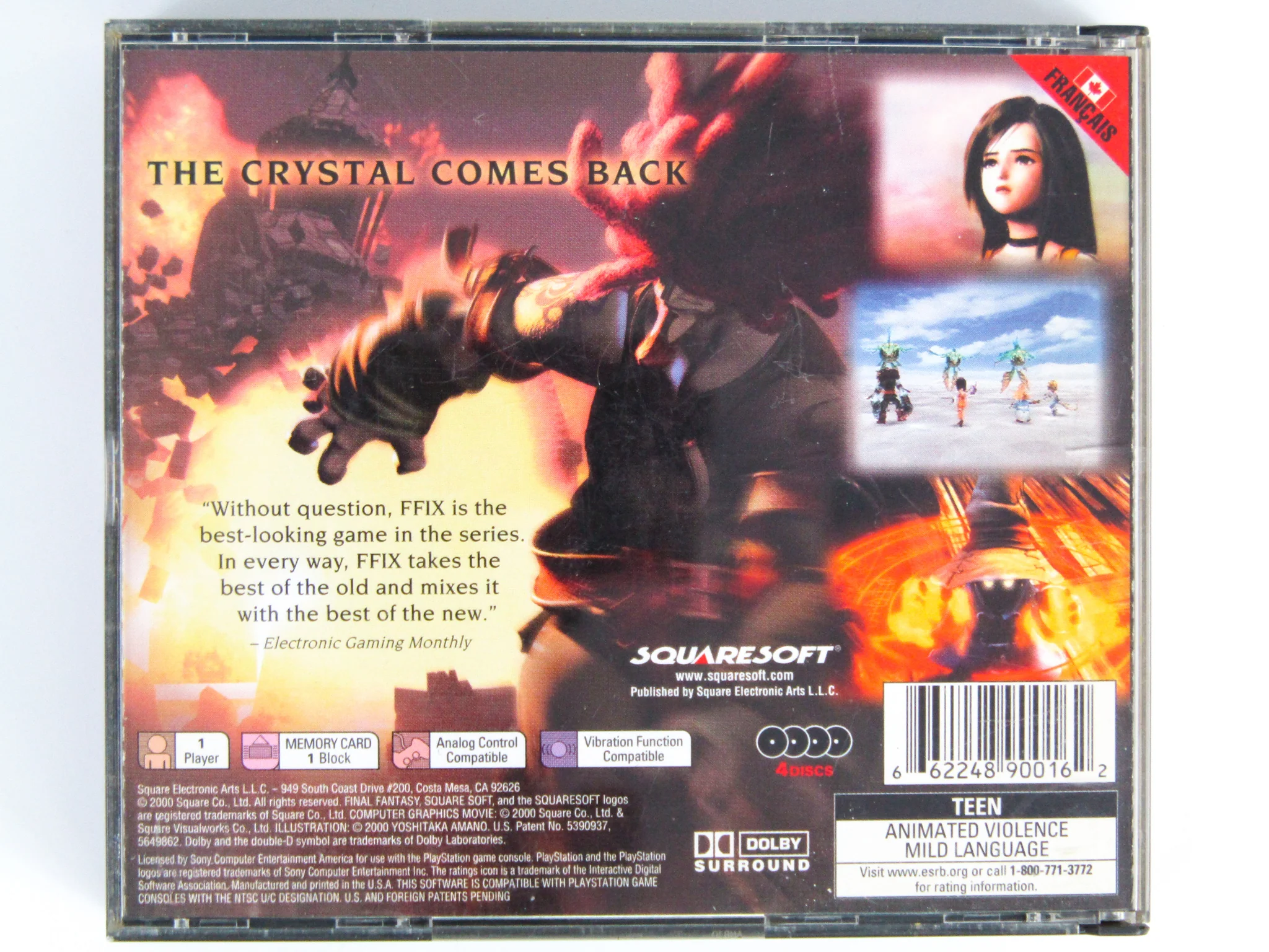 Final Fantasy IX 9 [French Version] [CAN Version] (PlayStation / PS1) - Image 13
