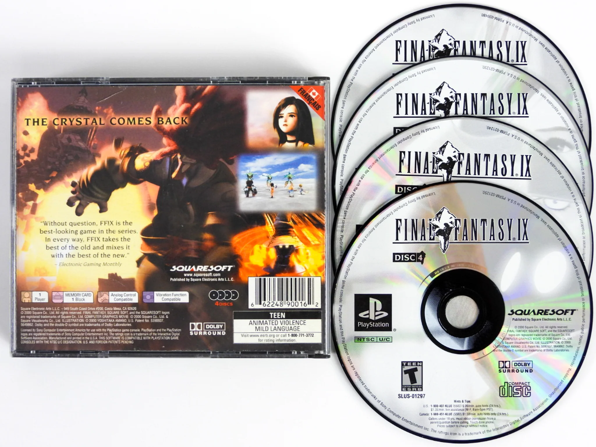 Final Fantasy IX 9 [French Version] [CAN Version] (PlayStation / PS1) - Image 15
