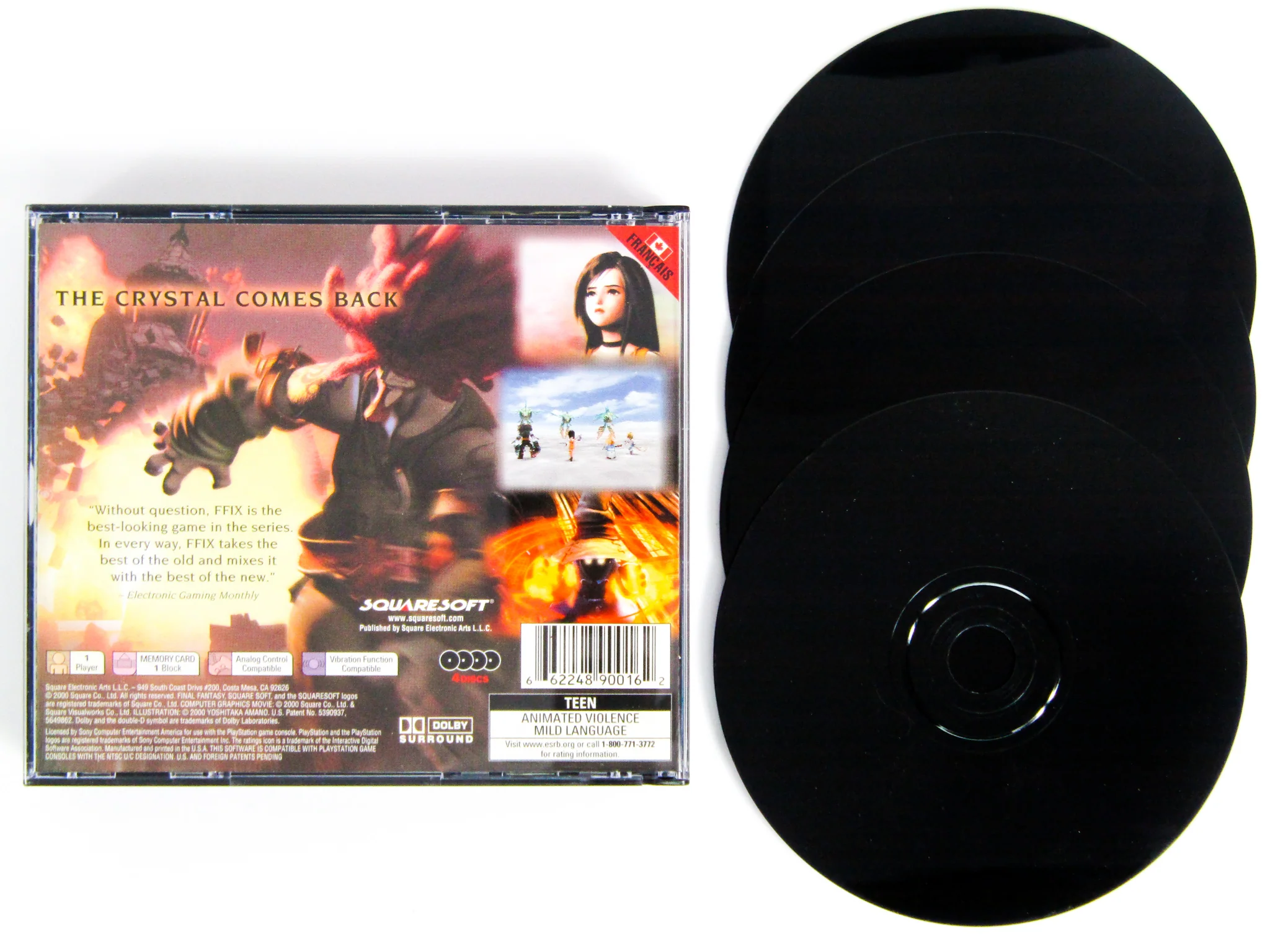 Final Fantasy IX 9 [Greatest Hits] [French Version] [CAN Version] (PlayStation / PS1) - Image 4