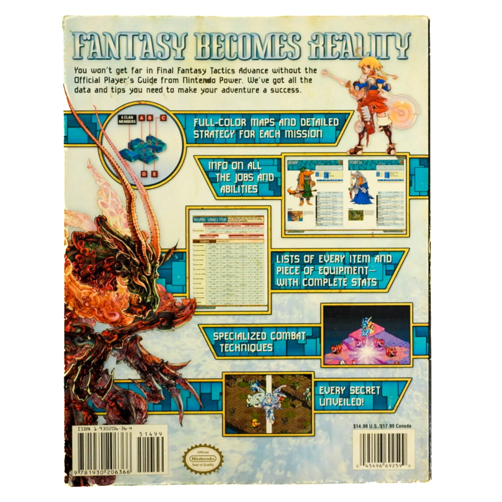 Final Fantasy Tactics Advance Player's Guide [Nintendo Power] (Game Guide) - Image 6