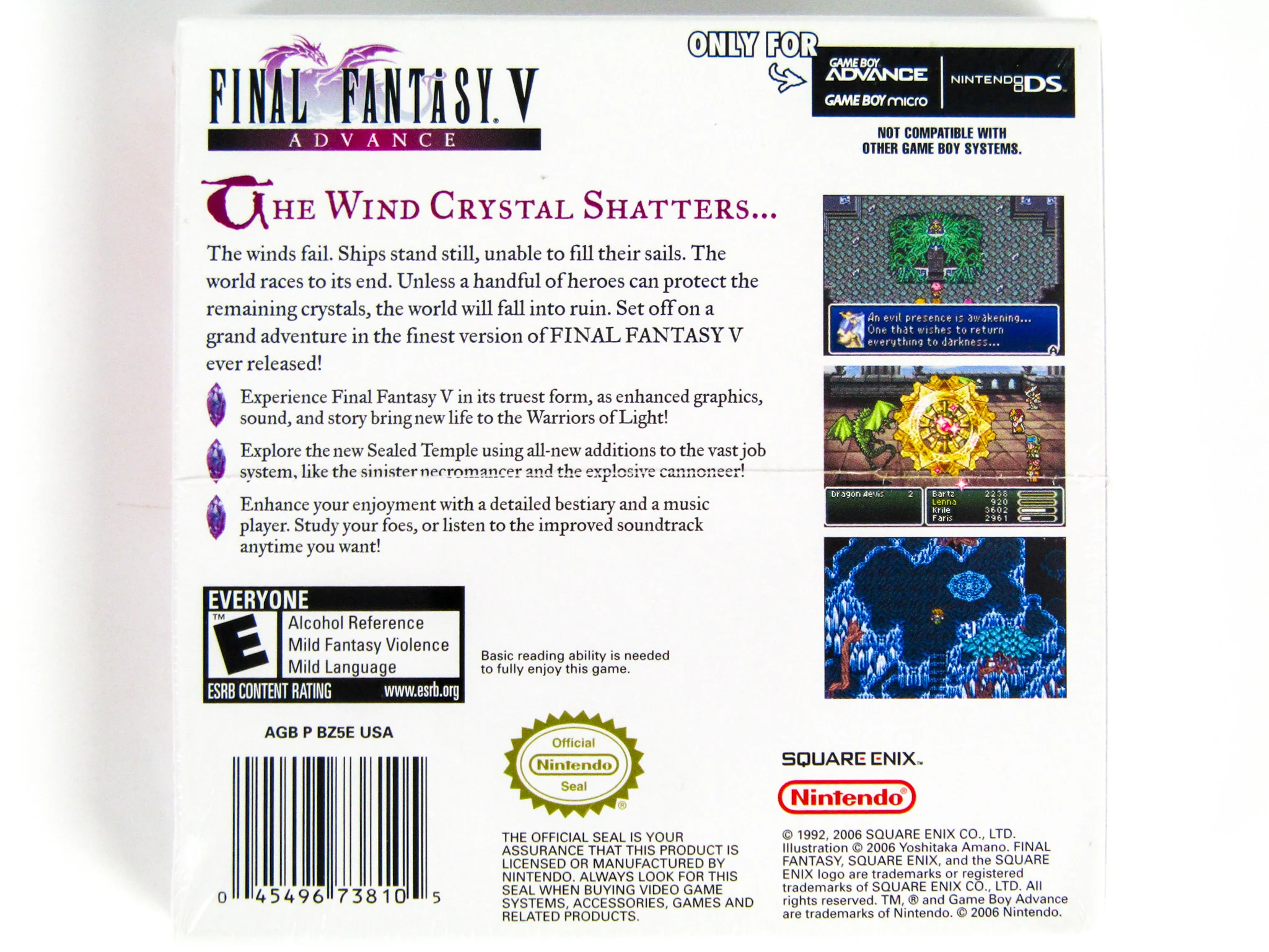 Final Fantasy V 5 Advance (Nintendo Game Boy Advance / GBA) - Image 2