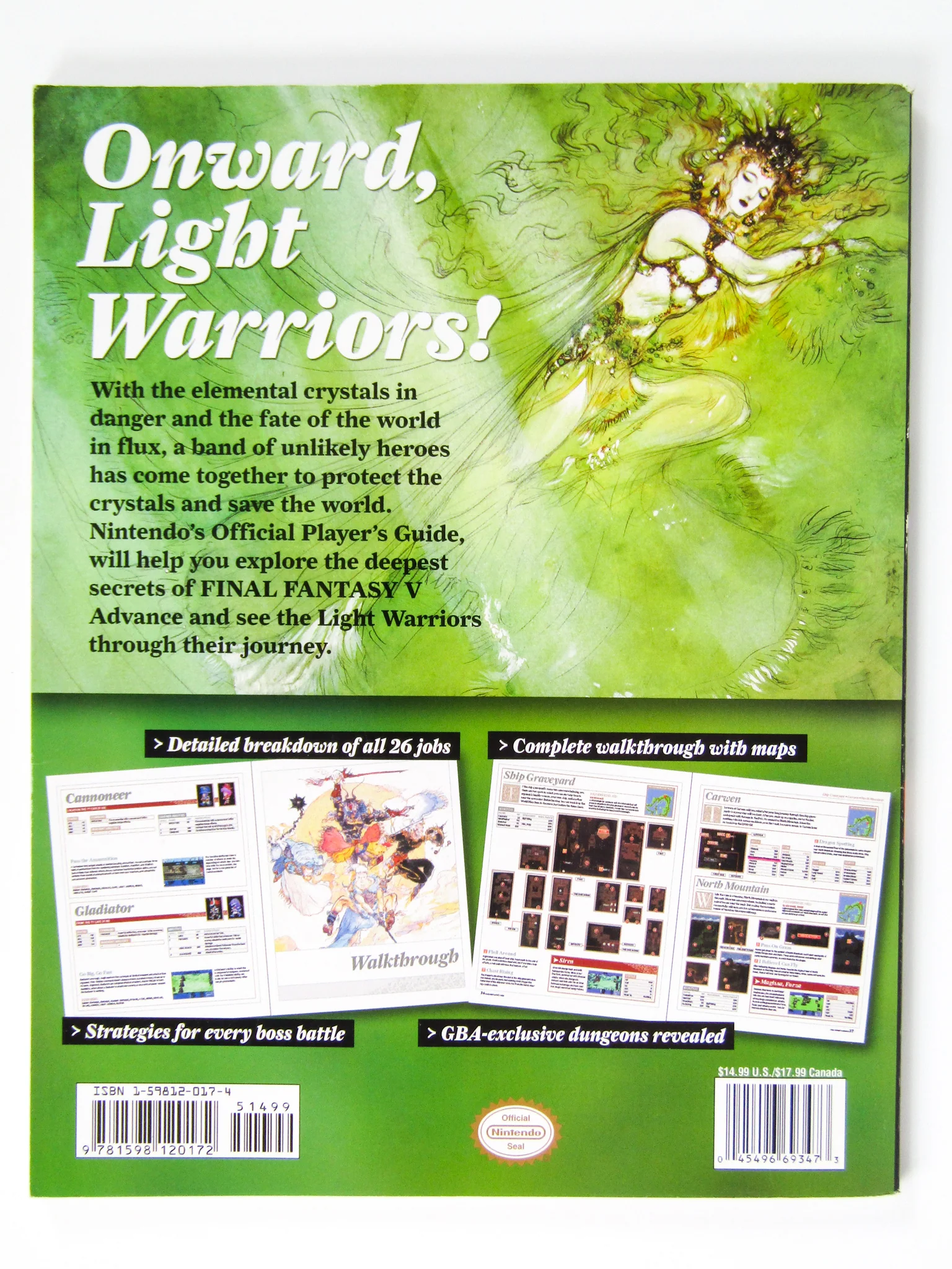 Final Fantasy V 5 Advance Player's Guide [Nintendo Power] (Game Guide) - Image 2