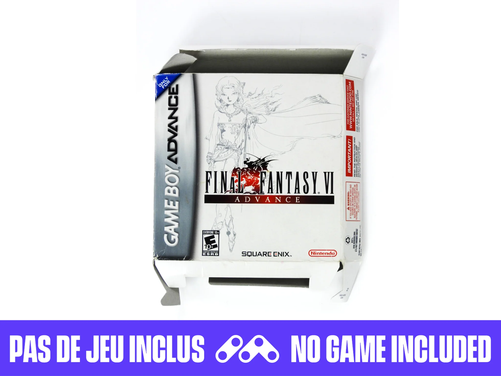 Final Fantasy VI Advance [Box] (Nintendo Game Boy Advance / GBA)