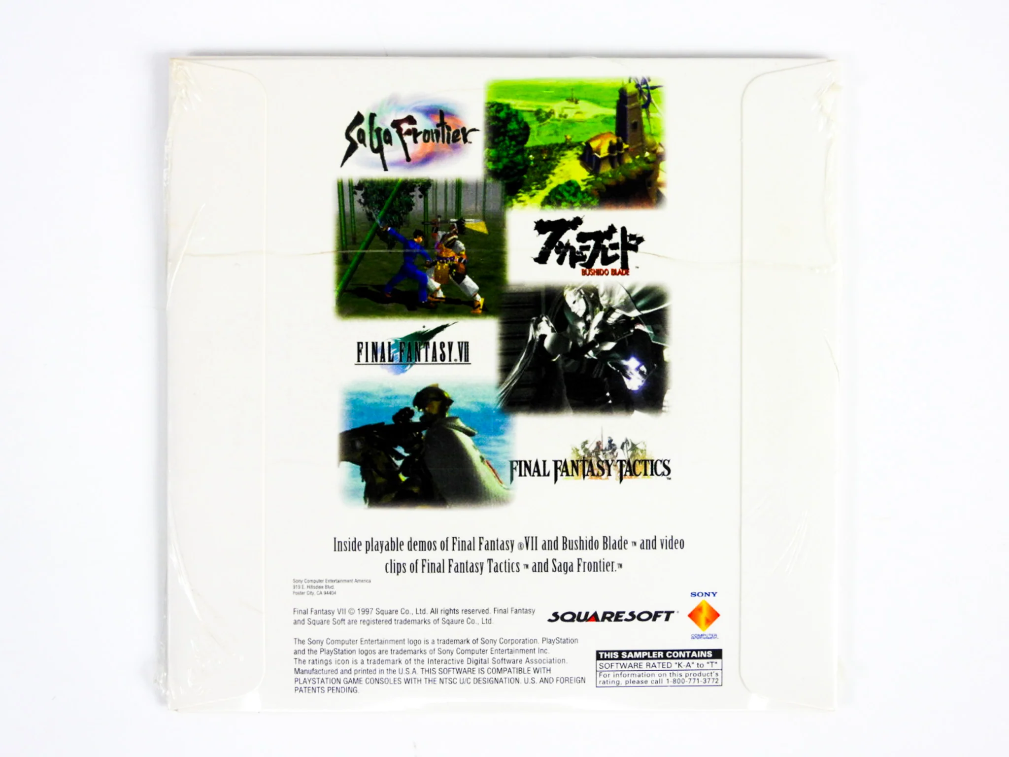 Final Fantasy VII 7 [Preview] (PlayStation / PS1) - Image 2