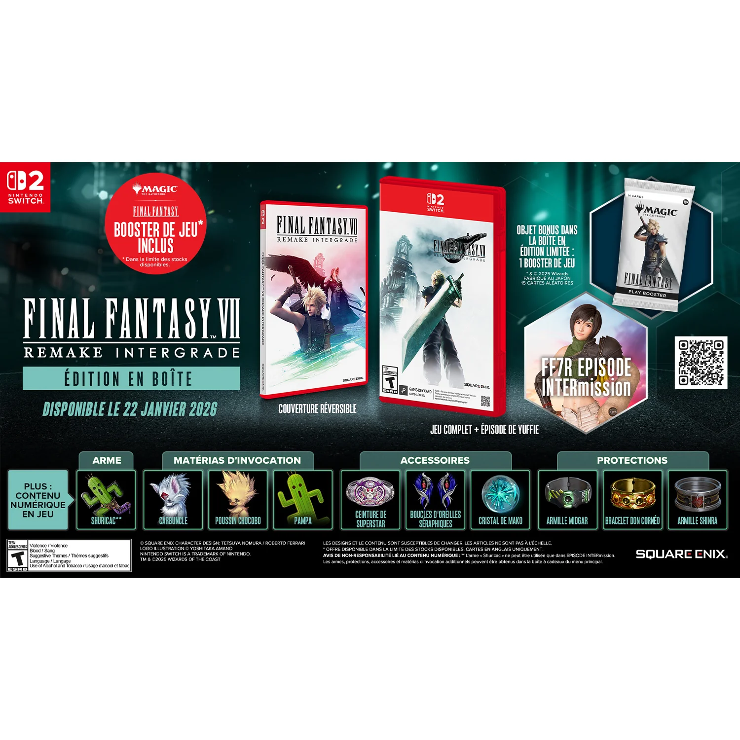 Final Fantasy VII 7 Remake Intergrade [Day One Edition] (Nintendo Switch 2) - Image 2
