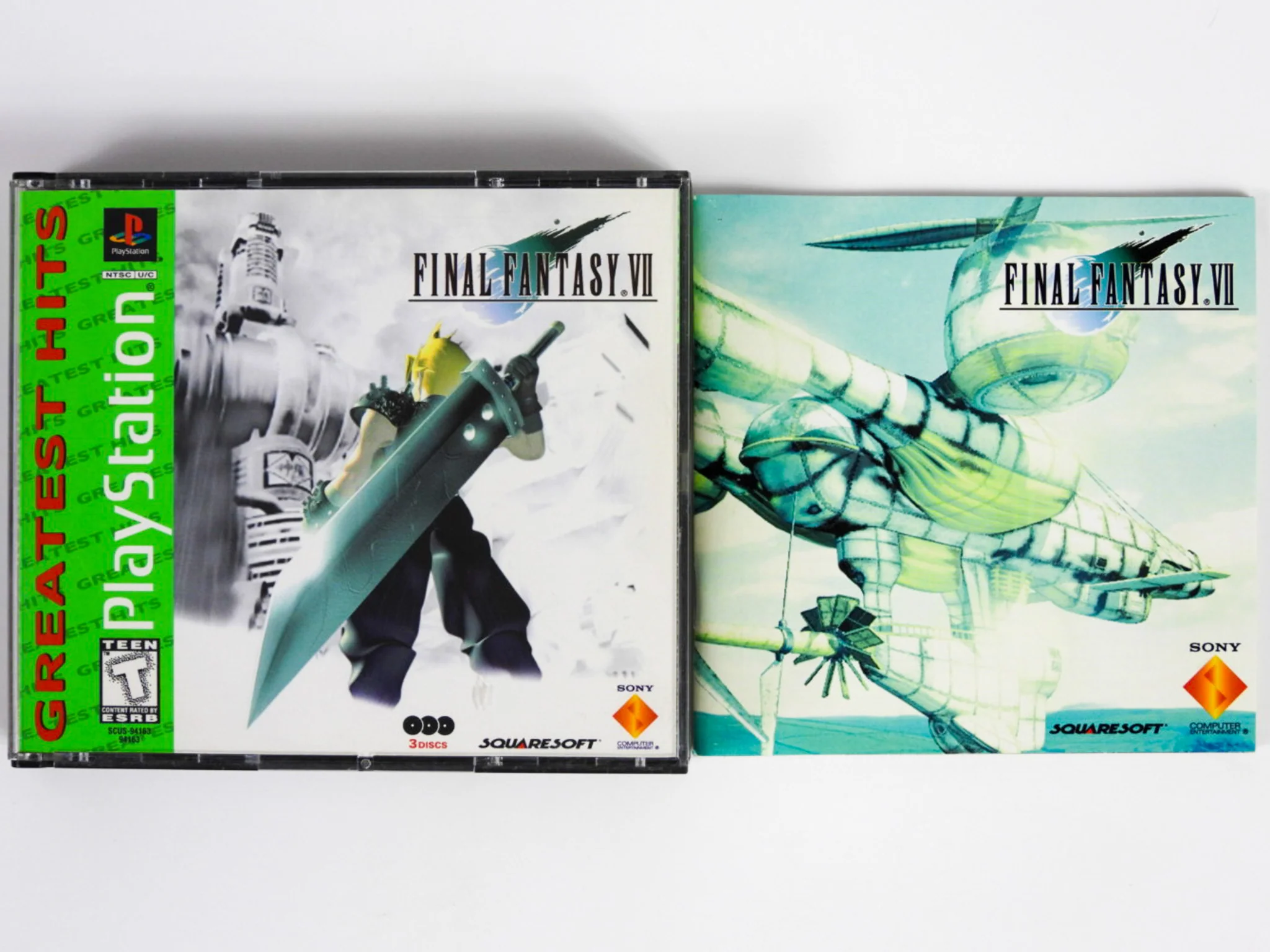 Final Fantasy VII [Misprint] [Greatest Hits] (PlayStation / PS1) - Image 2