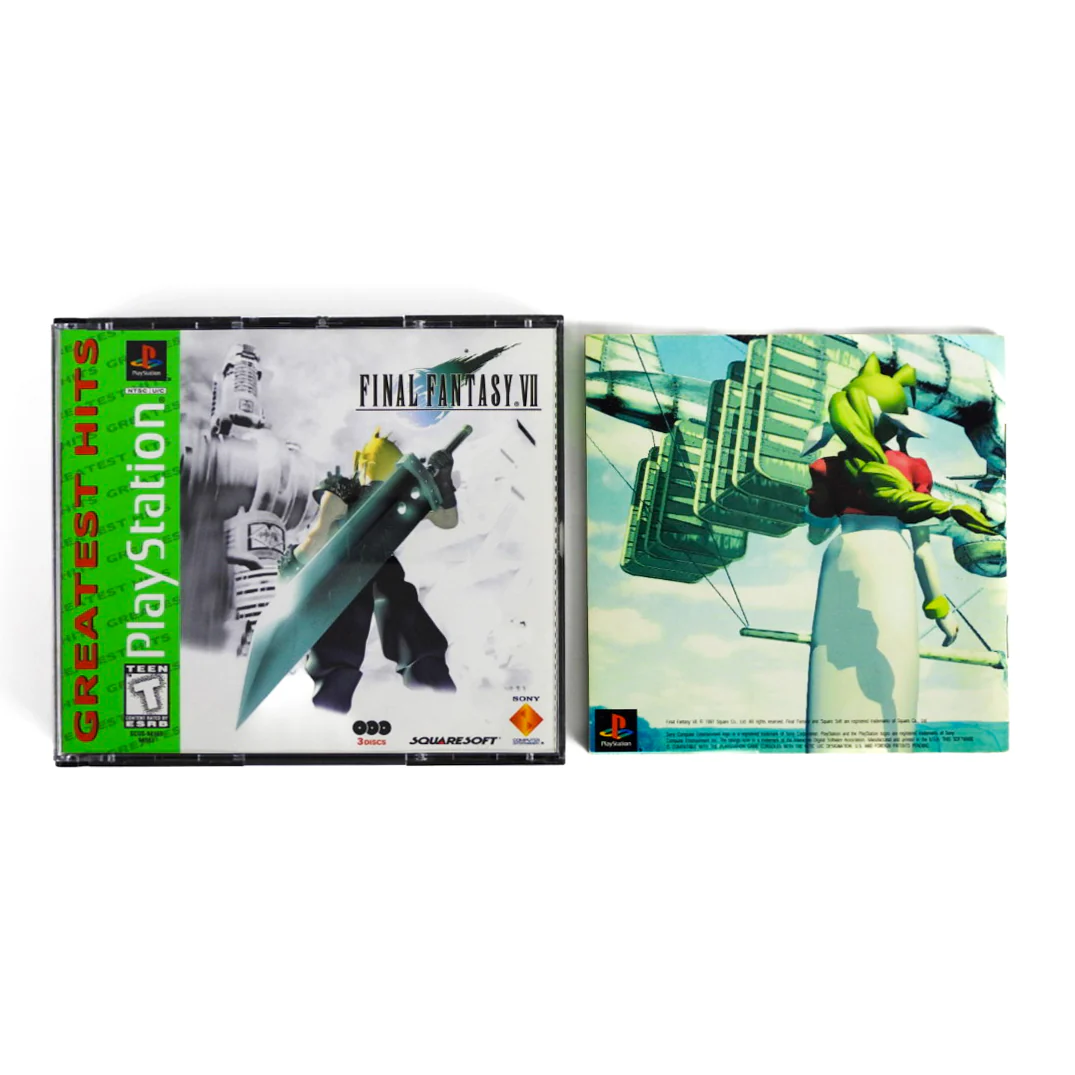 Final Fantasy VII [Misprint] [Greatest Hits] (PlayStation / PS1) - Image 5