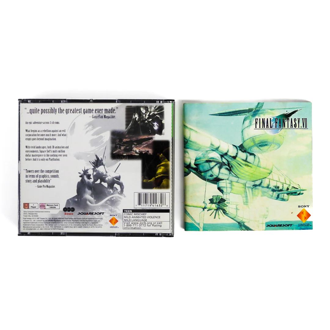 Final Fantasy VII [Misprint] [Greatest Hits] (PlayStation / PS1) - Image 6