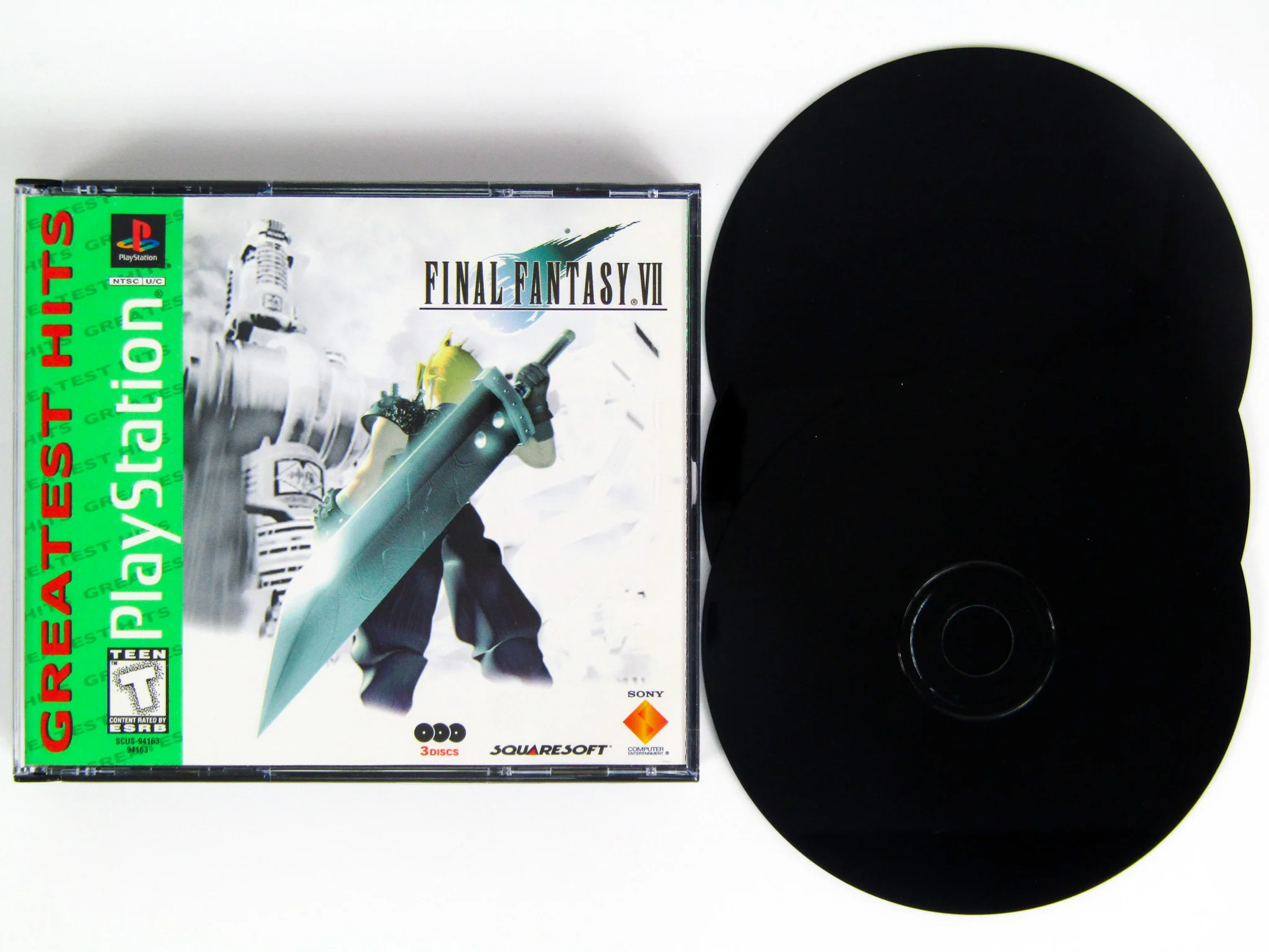 Final Fantasy VII [Misprint] [Greatest Hits] (PlayStation / PS1) - Image 8