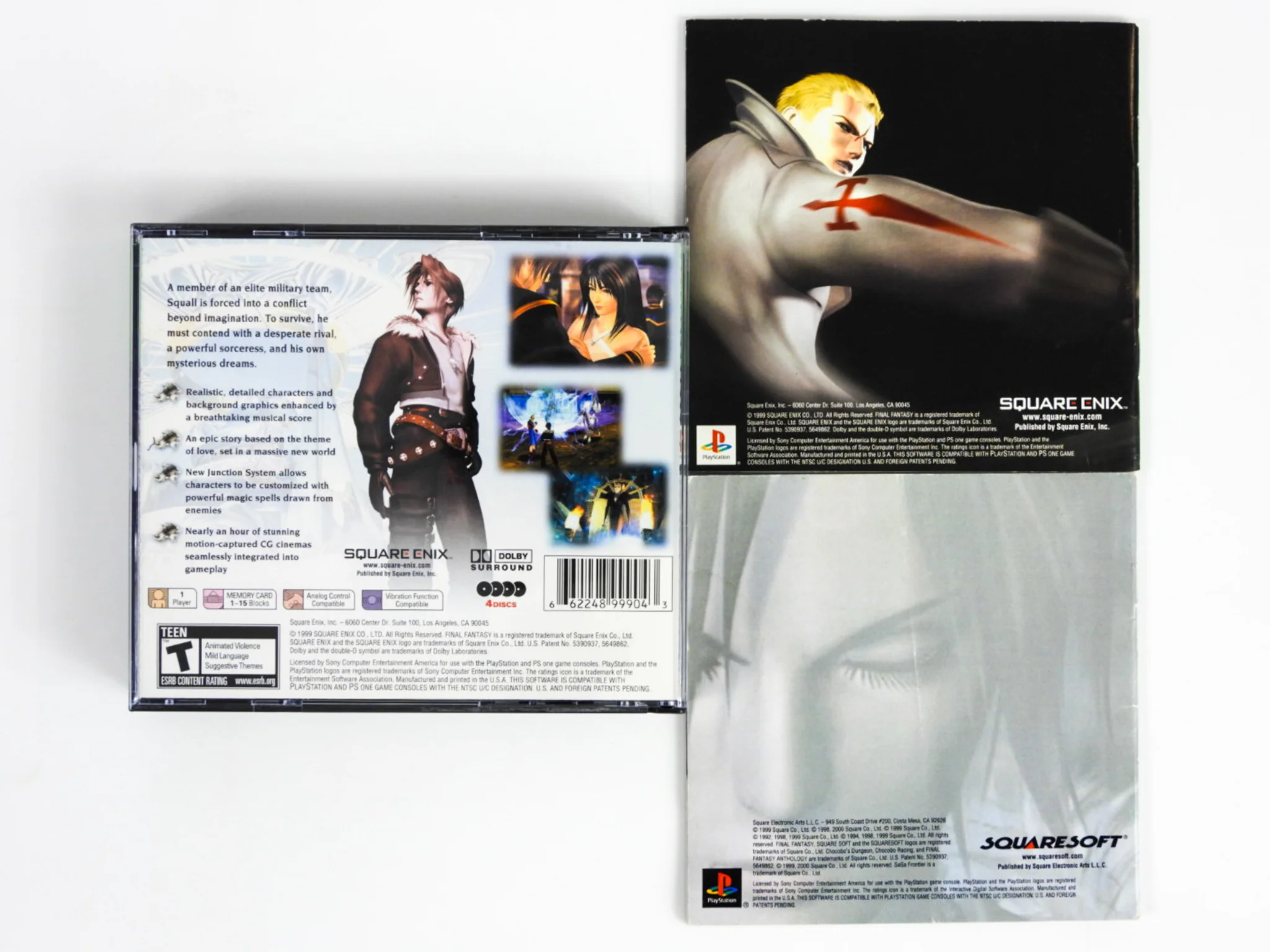 Final Fantasy VIII 8 [Greatest Hits] [Square Enix] (PlayStation / PS1) - Image 3