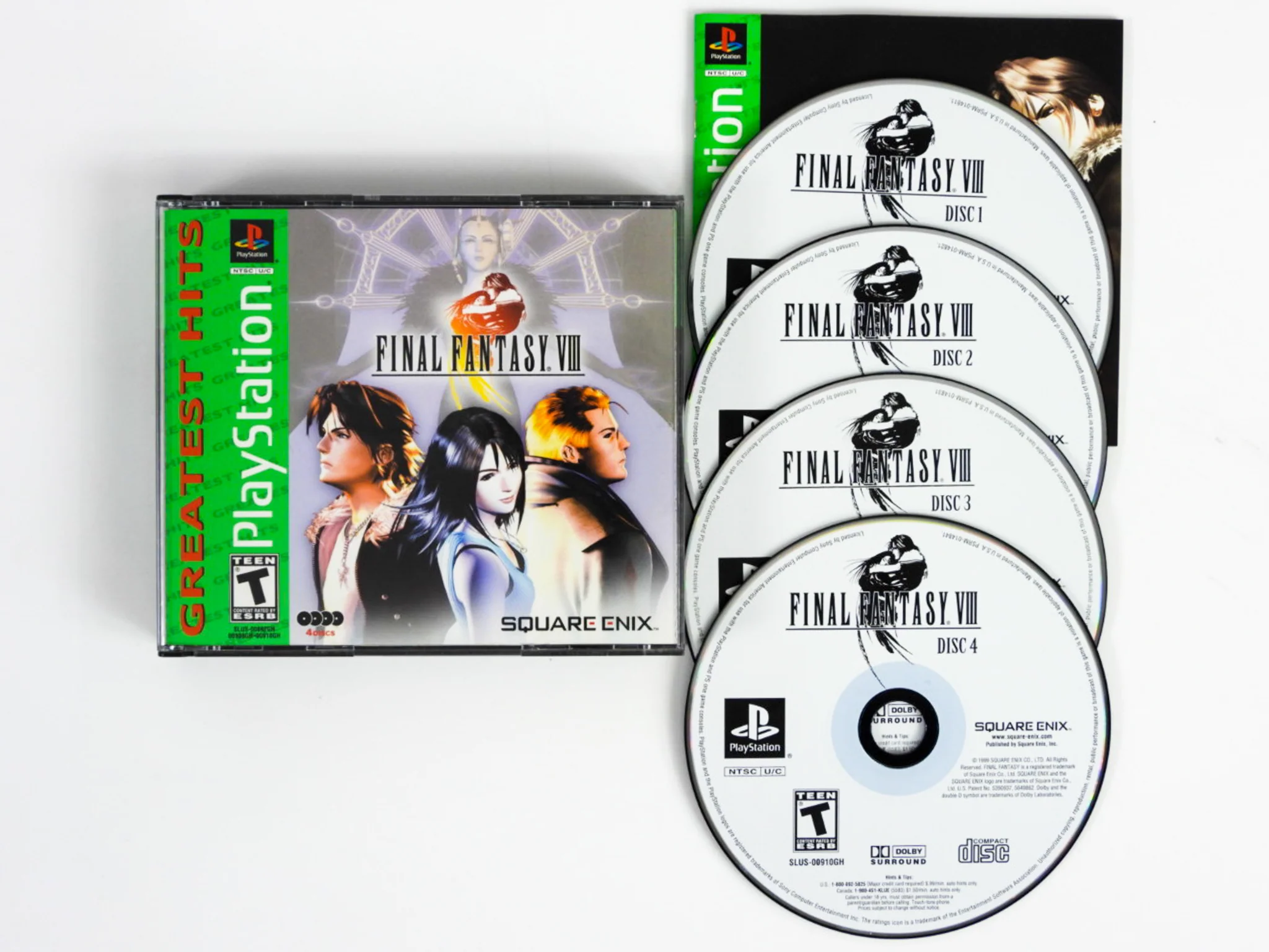Final Fantasy VIII 8 [Greatest Hits] [Square Enix] (PlayStation / PS1) - Image 4