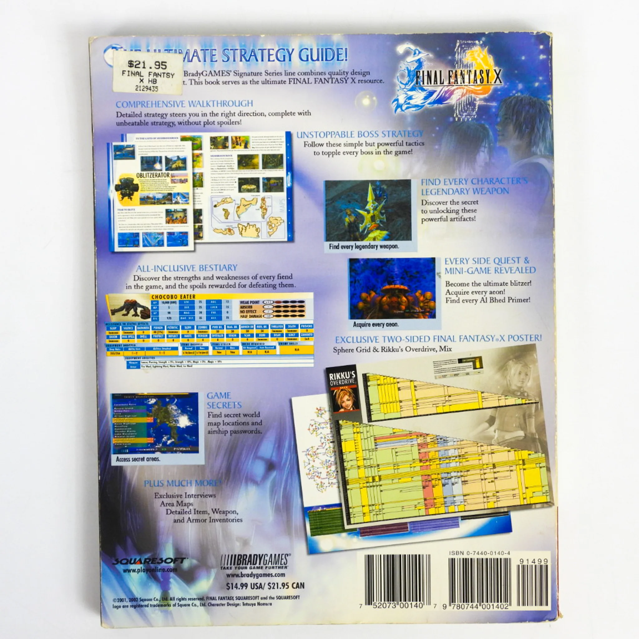 Final Fantasy X 10 [Signature Series] [Brady Games] (Game Guide) - Image 4