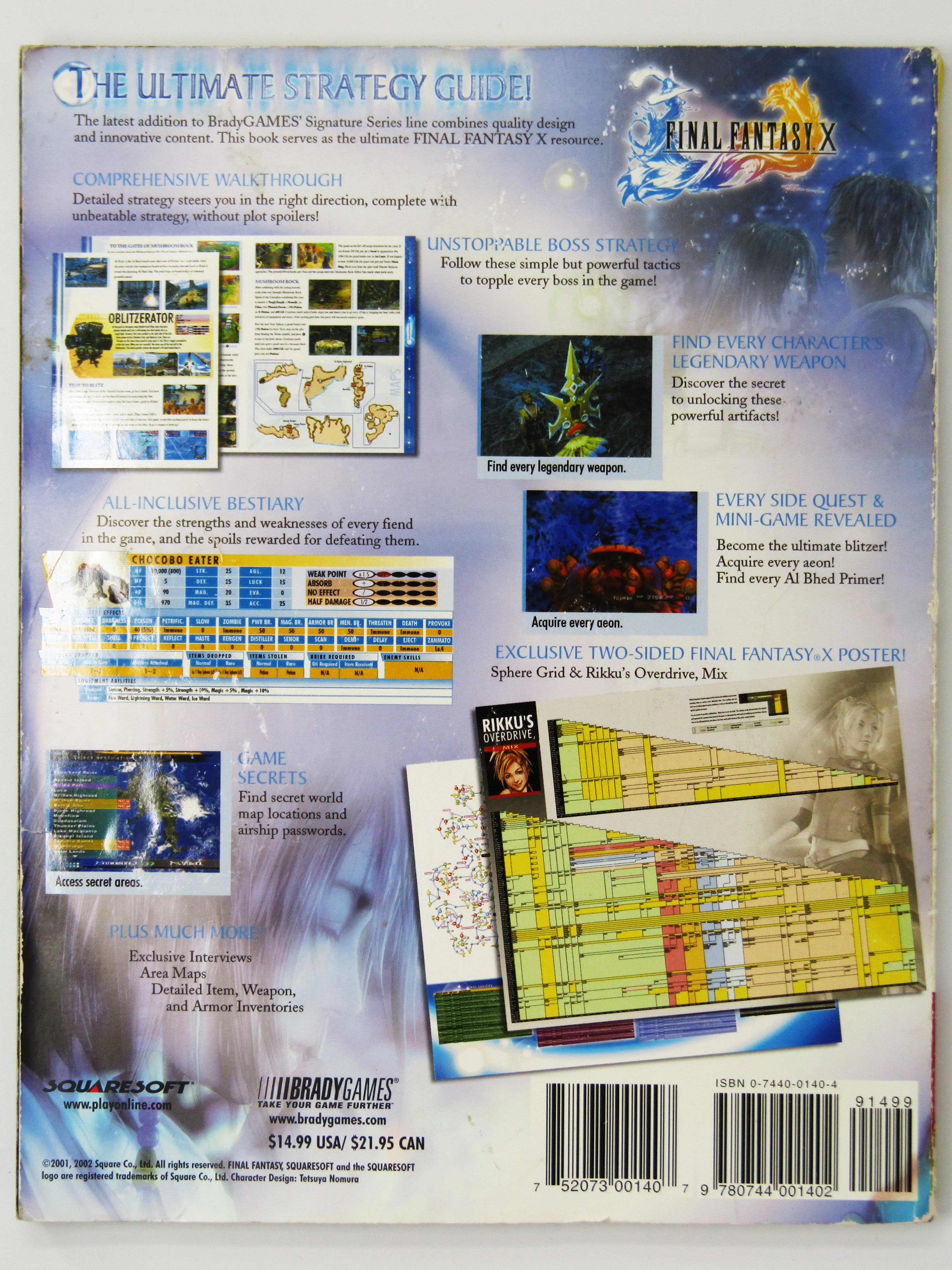 Final Fantasy X 10 [Signature Series] [Brady Games] (Game Guide) - Image 8
