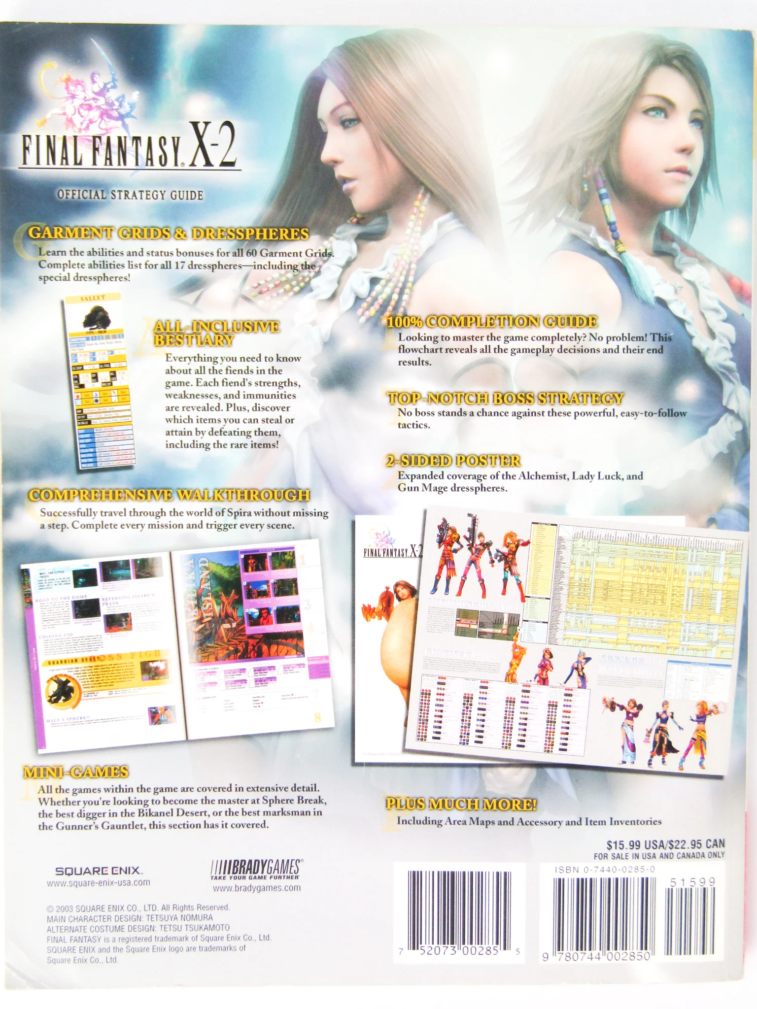 Final Fantasy X-2 Official Strategy Guide [Brady Games] (Game Guide) - Image 2
