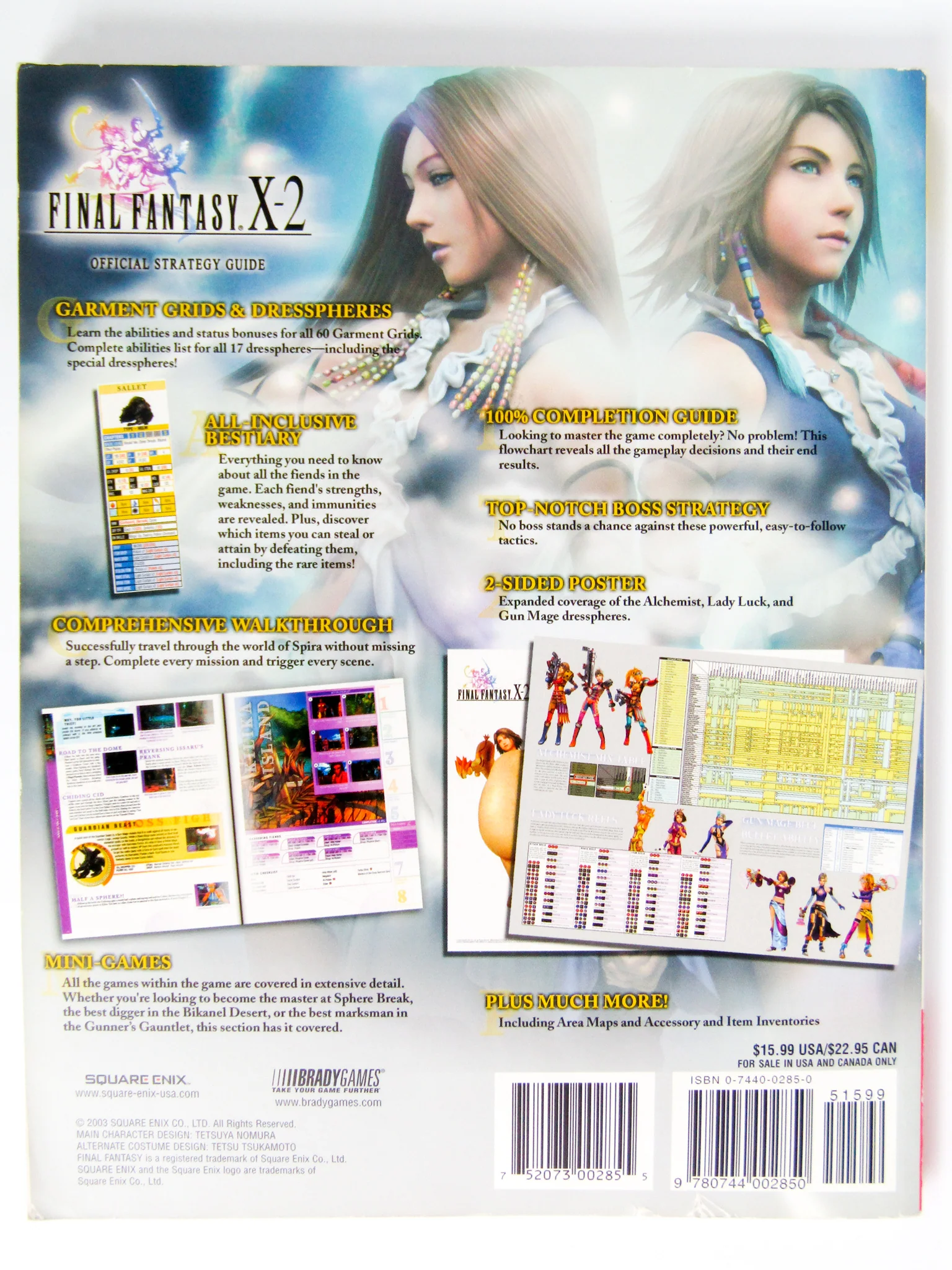 Final Fantasy X-2 Official Strategy Guide [Brady Games] (Game Guide) - Image 4