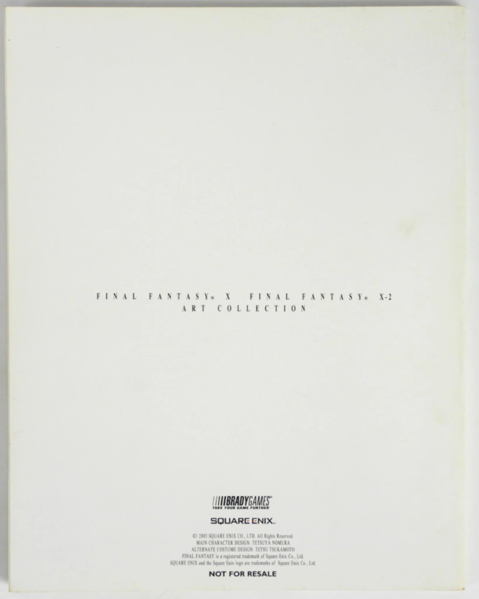 Final Fantasy X & X-2 Art Collection (Art Book) - Image 2