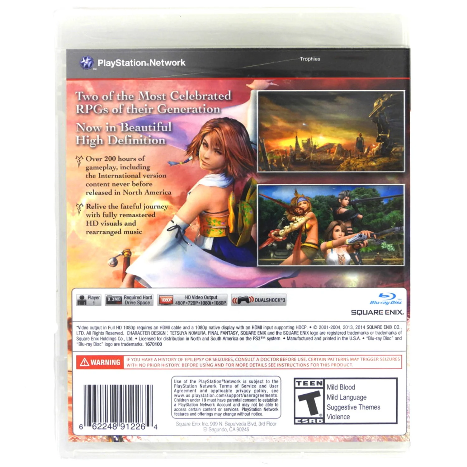 Final Fantasy X X-2 HD Remaster (PlayStation 3 / PS3) - Image 2