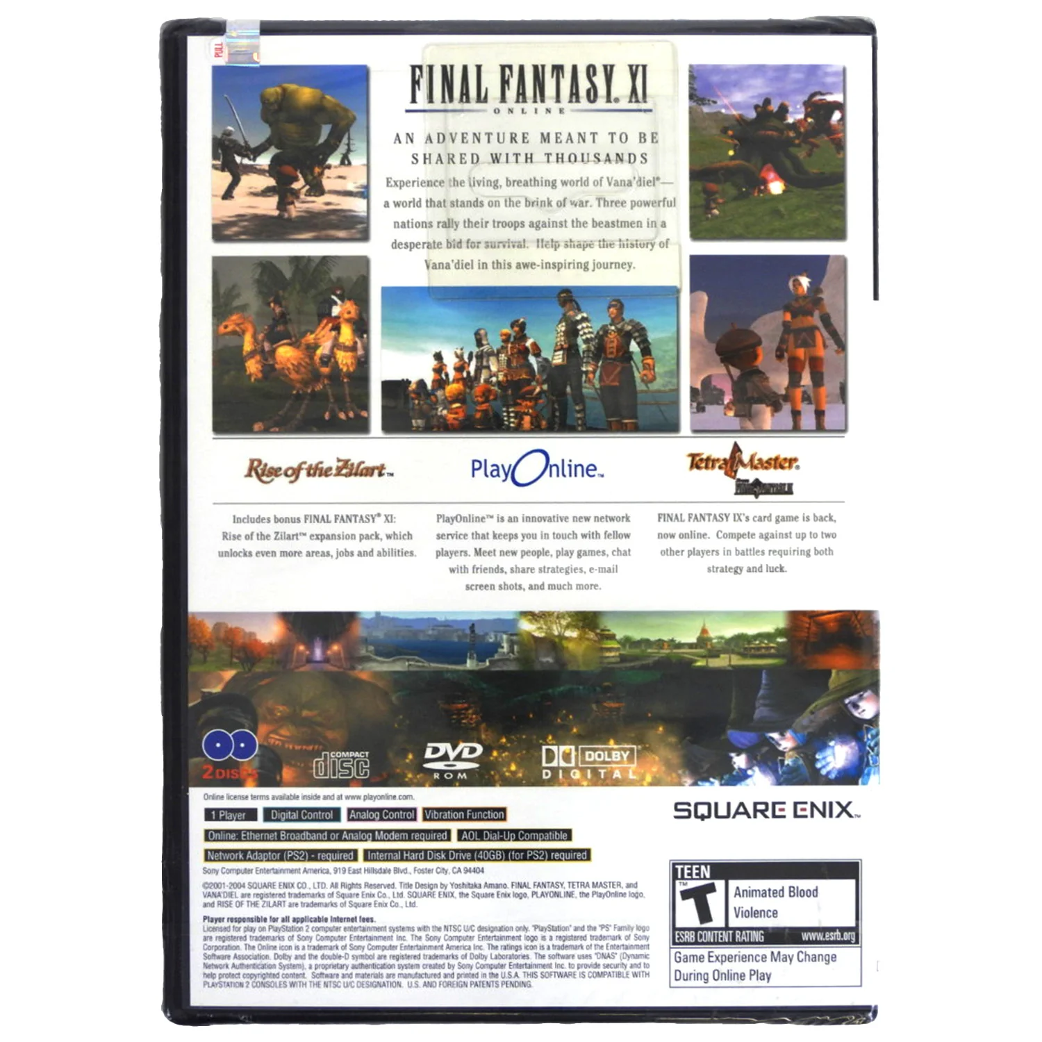 Final Fantasy XI 11 (PlayStation 2 / PS2) - Image 2