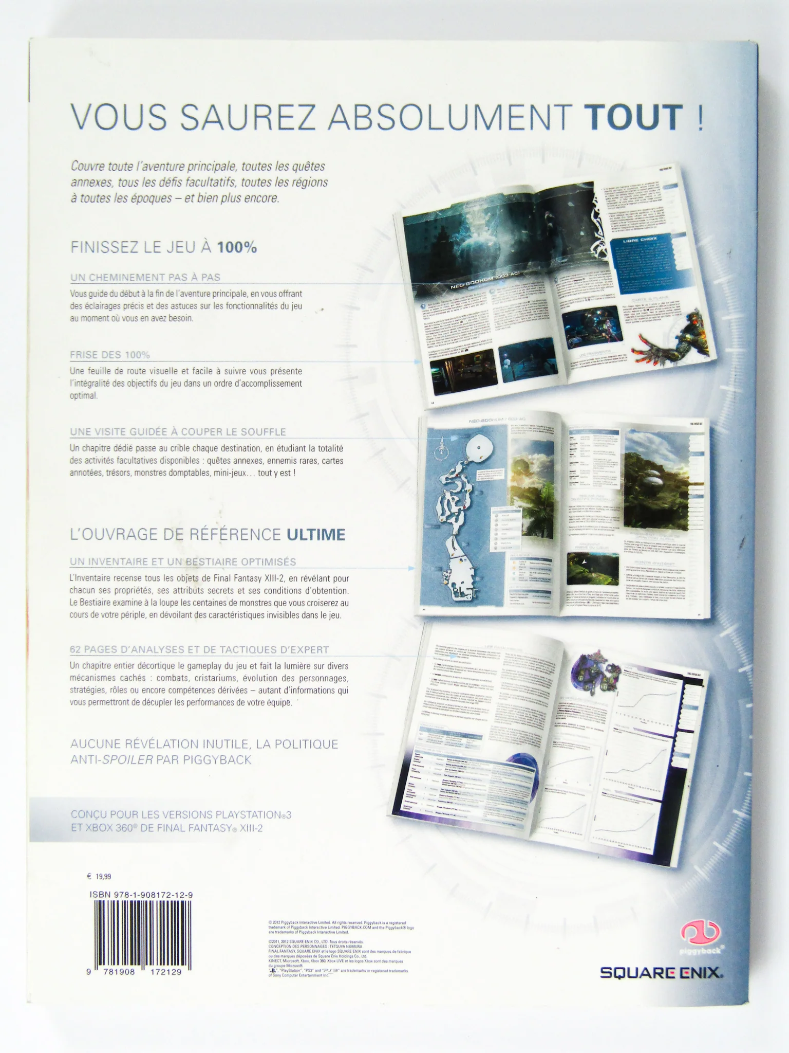 Final Fantasy XIII-2 Official [Collector's Edition] [Piggy Back] (Game Guide) - Image 2