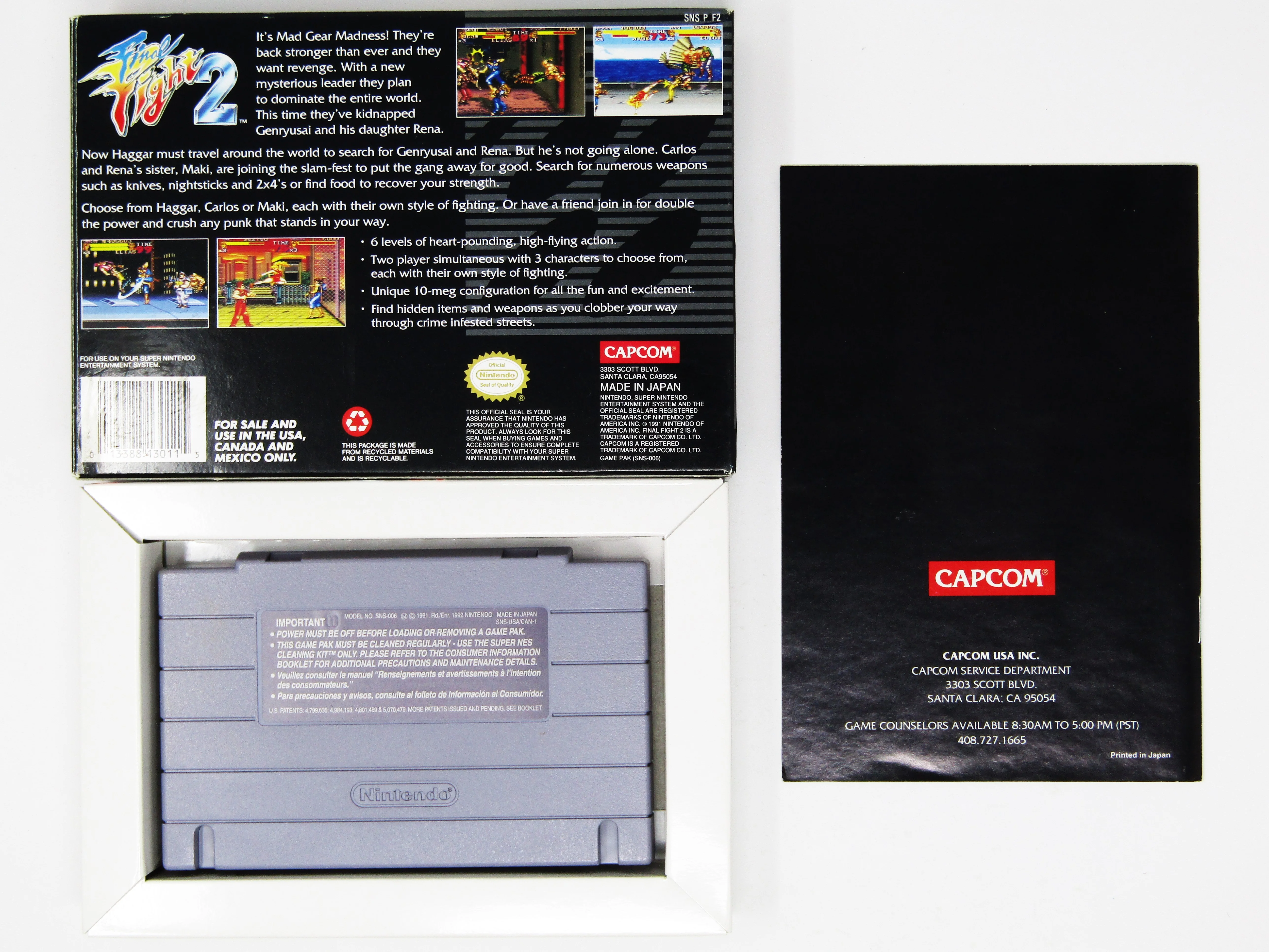 Final Fight 2 (Super Nintendo / SNES) - Image 2