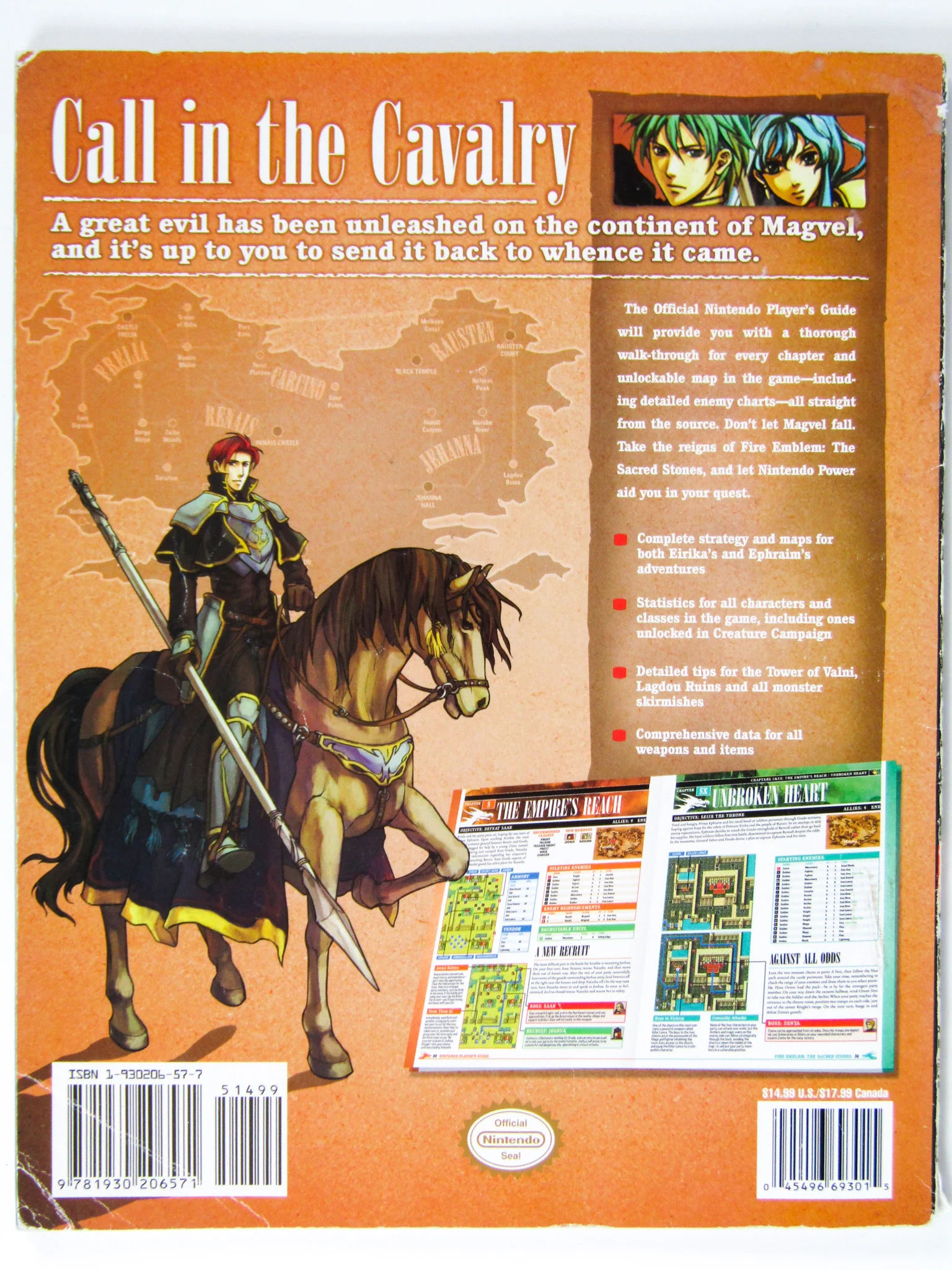 Fire Emblem Sacred Stones [Nintendo Power] (Game Guide) - Image 2