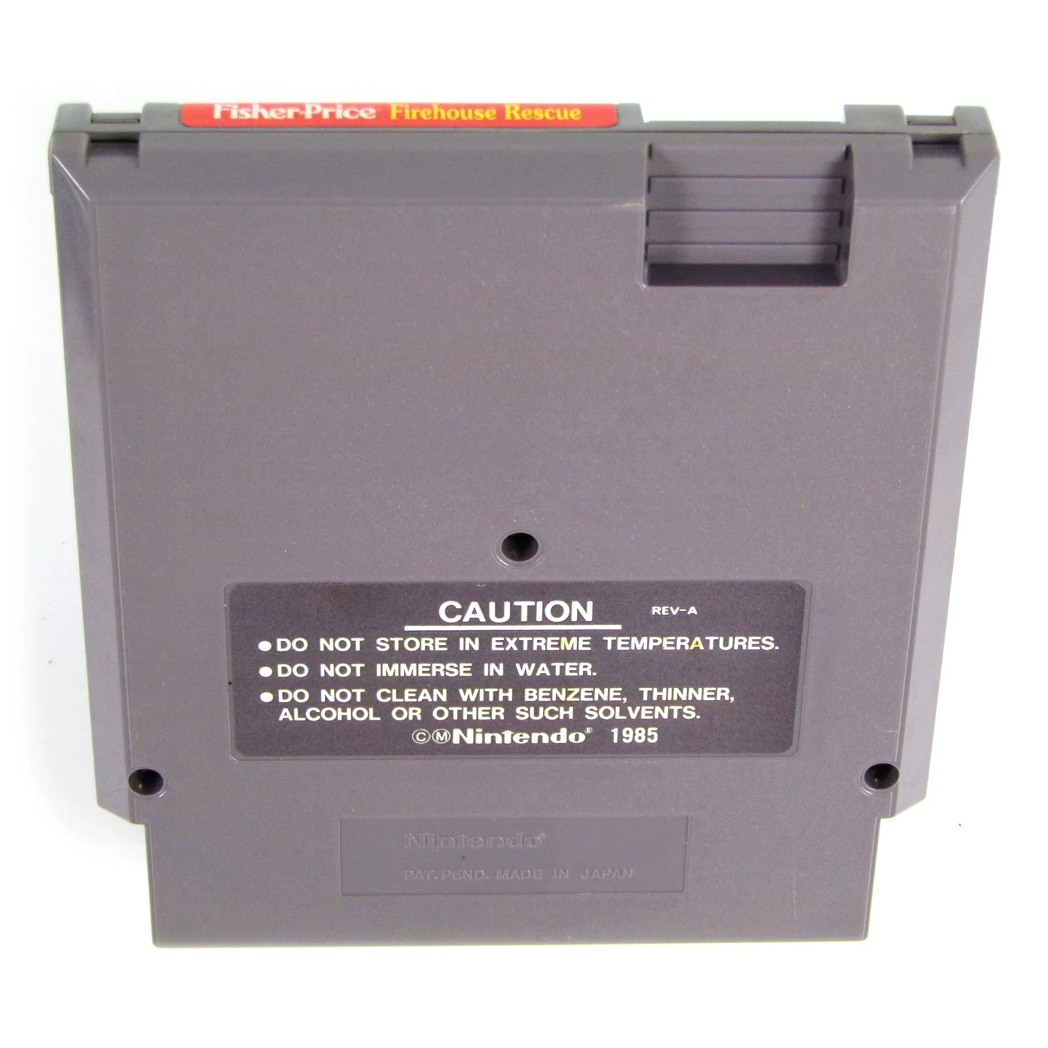 Fisher-Price Firehouse Rescue (Nintendo / NES) - Image 2