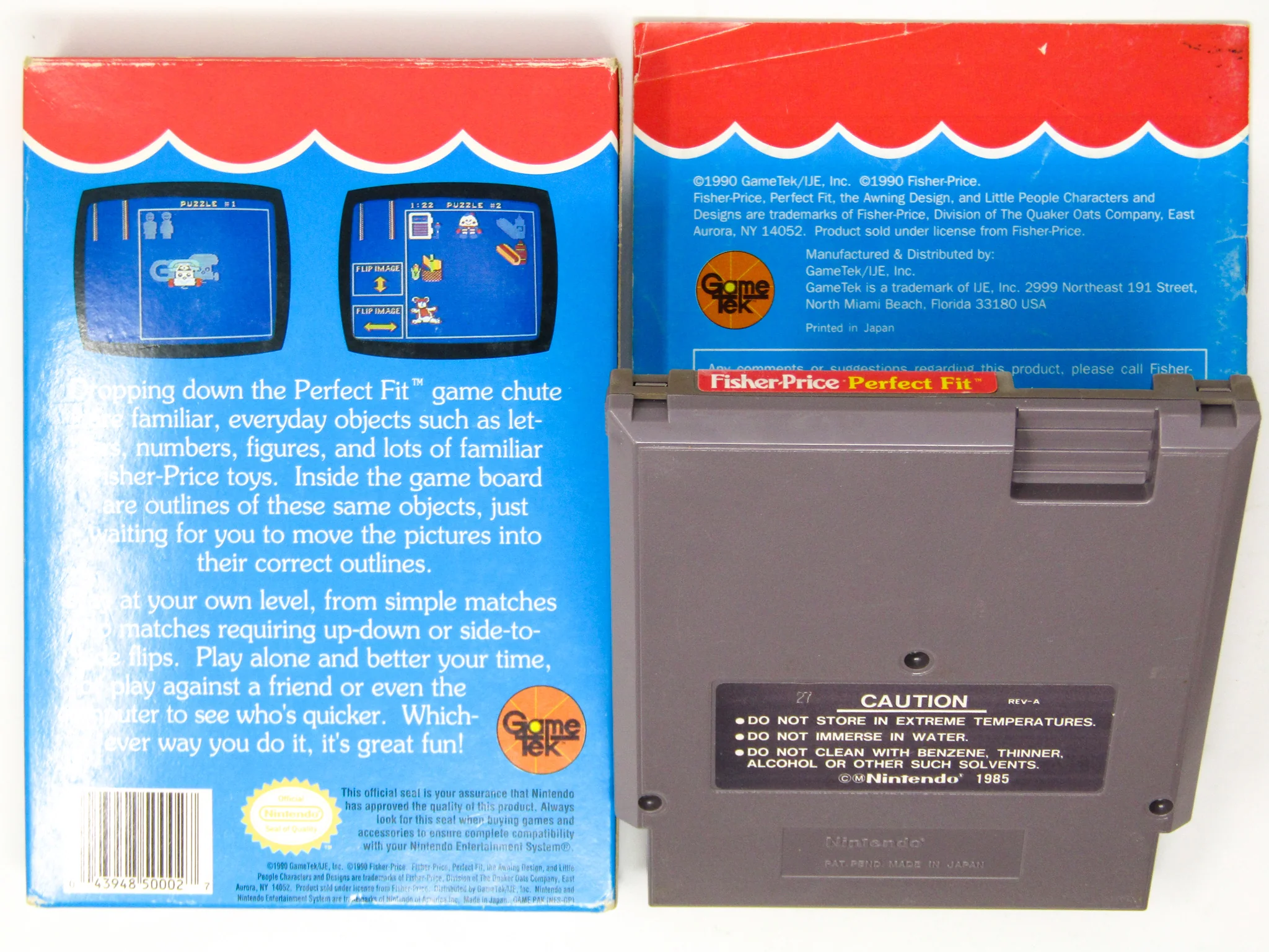 Fisher Price Perfect Fit (Nintendo / NES) - Image 2