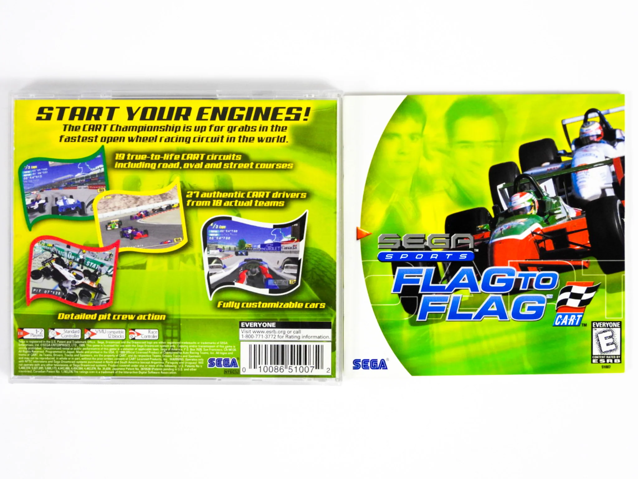 Flag to Flag (Sega Dreamcast) - Image 2