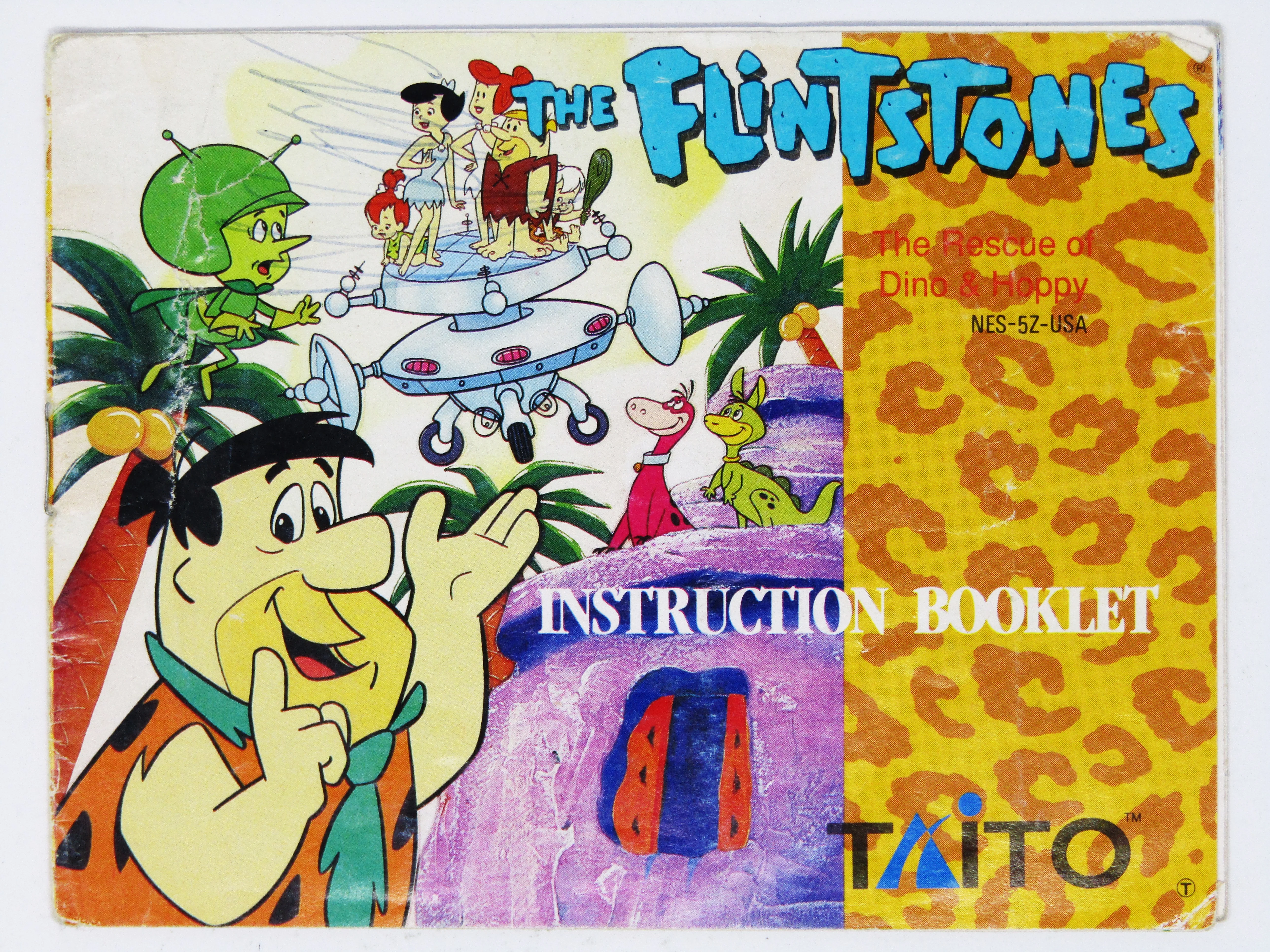 Flintstones The Rescue Of Dino And Hoppy [Manual] (Nintendo / NES) - Image 3
