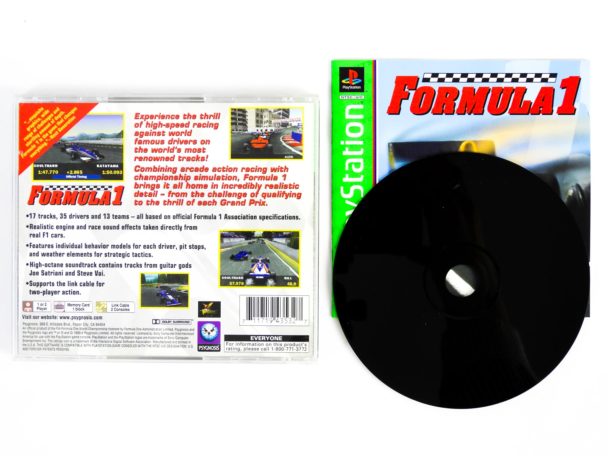 Formula 1 [Greatest Hits] (PlayStation / PS1) - Image 4