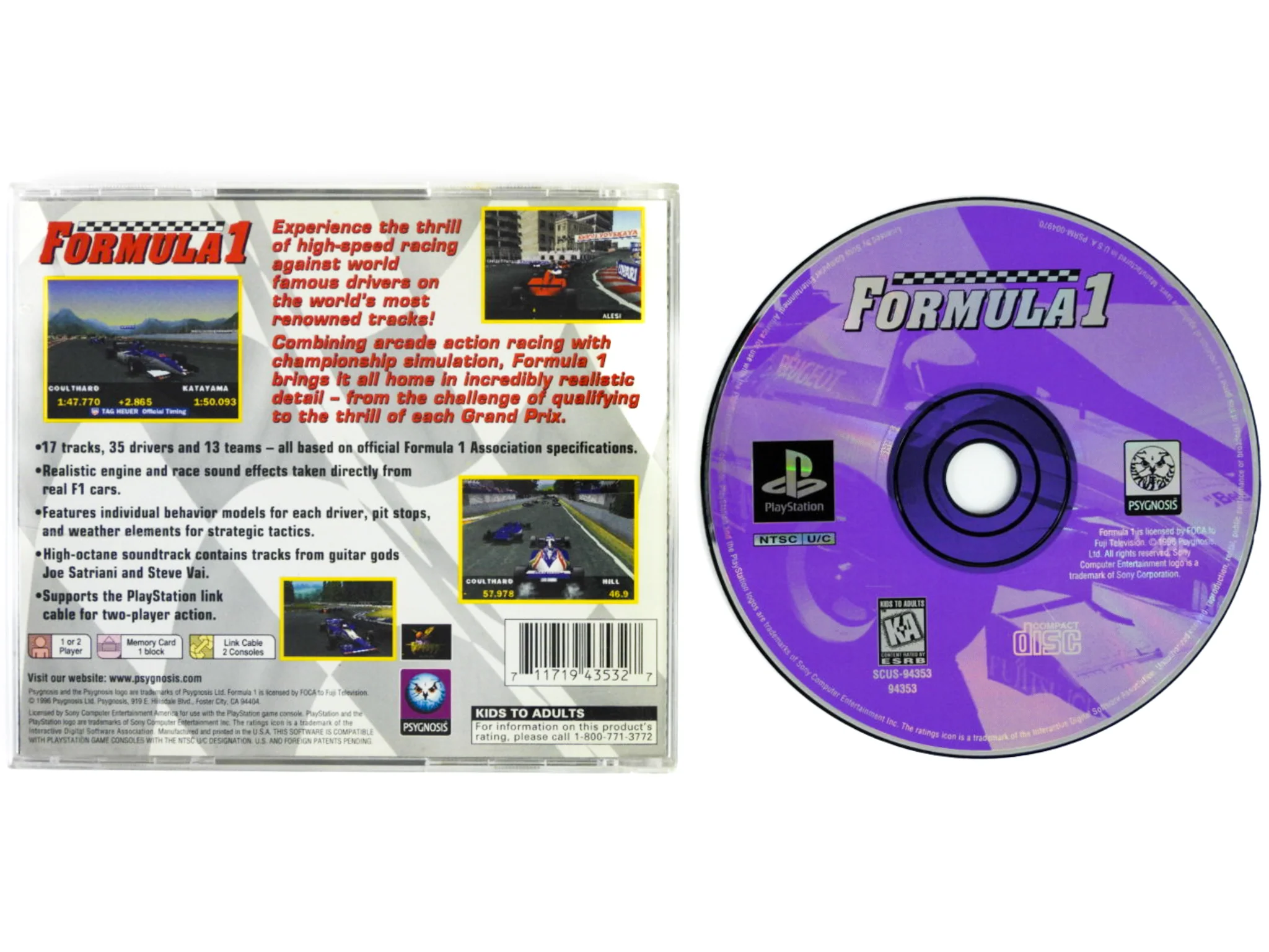 Formula 1 (PlayStation / PS1) - Image 9
