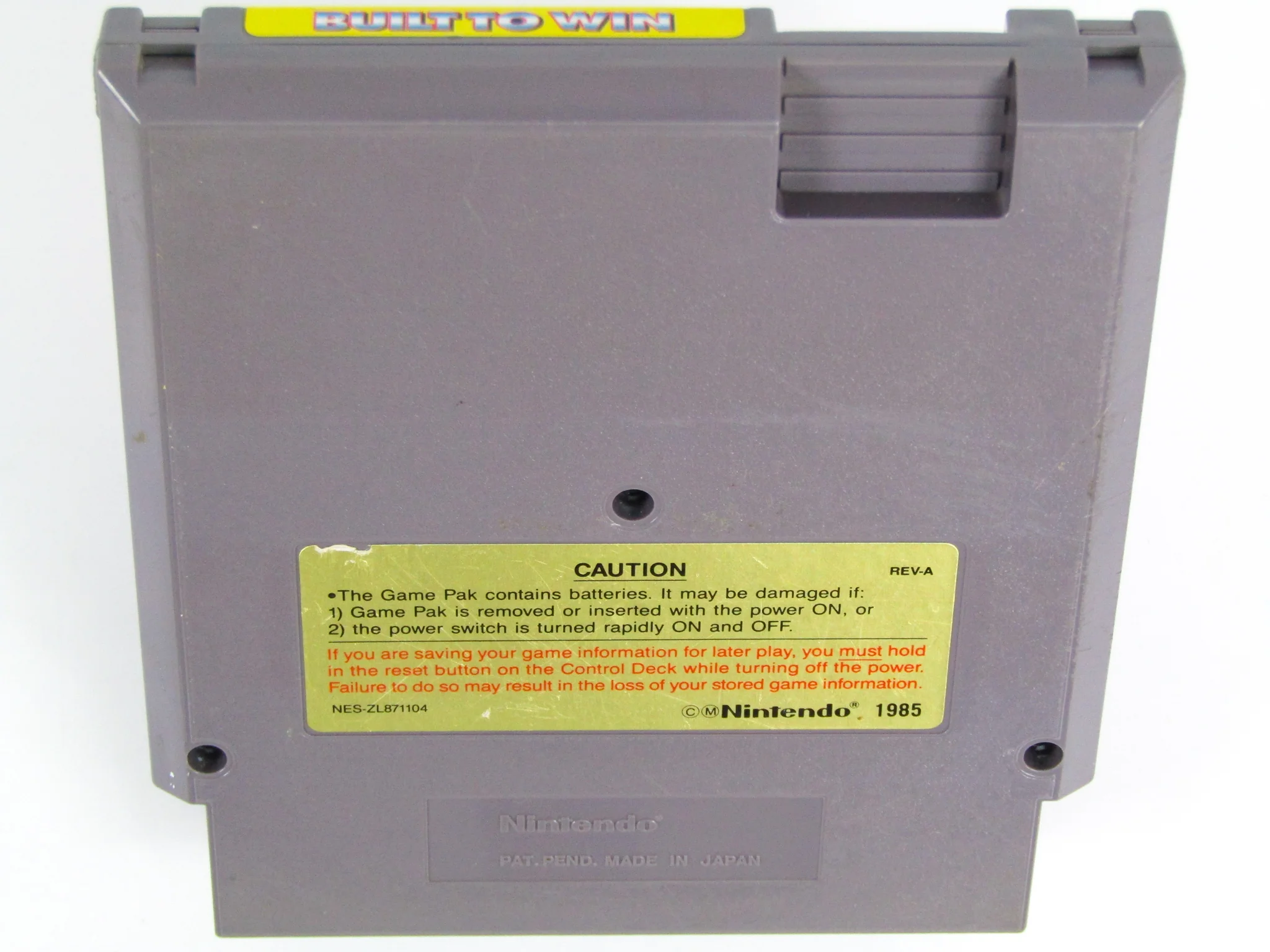 Formula One Built To Win (Nintendo / NES) - Image 5