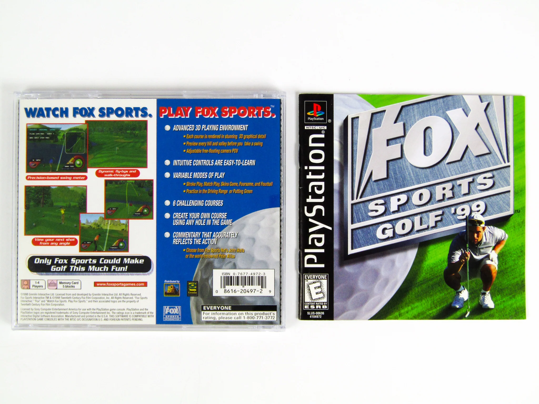 Fox Sports Golf '99 (PlayStation / PS1) - Image 2