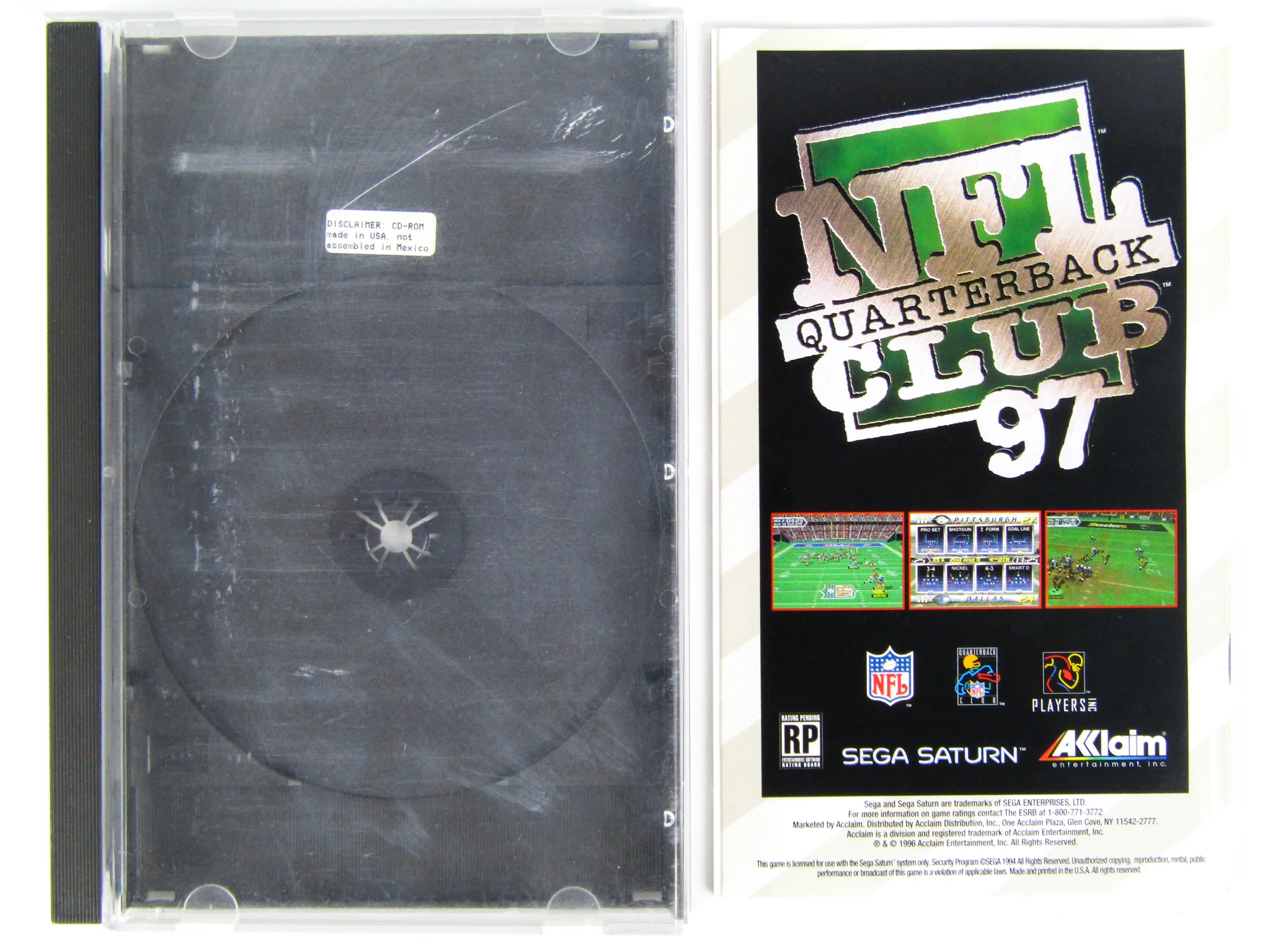 Frank Thomas Big Hurt Baseball (Sega Saturn) - Image 6