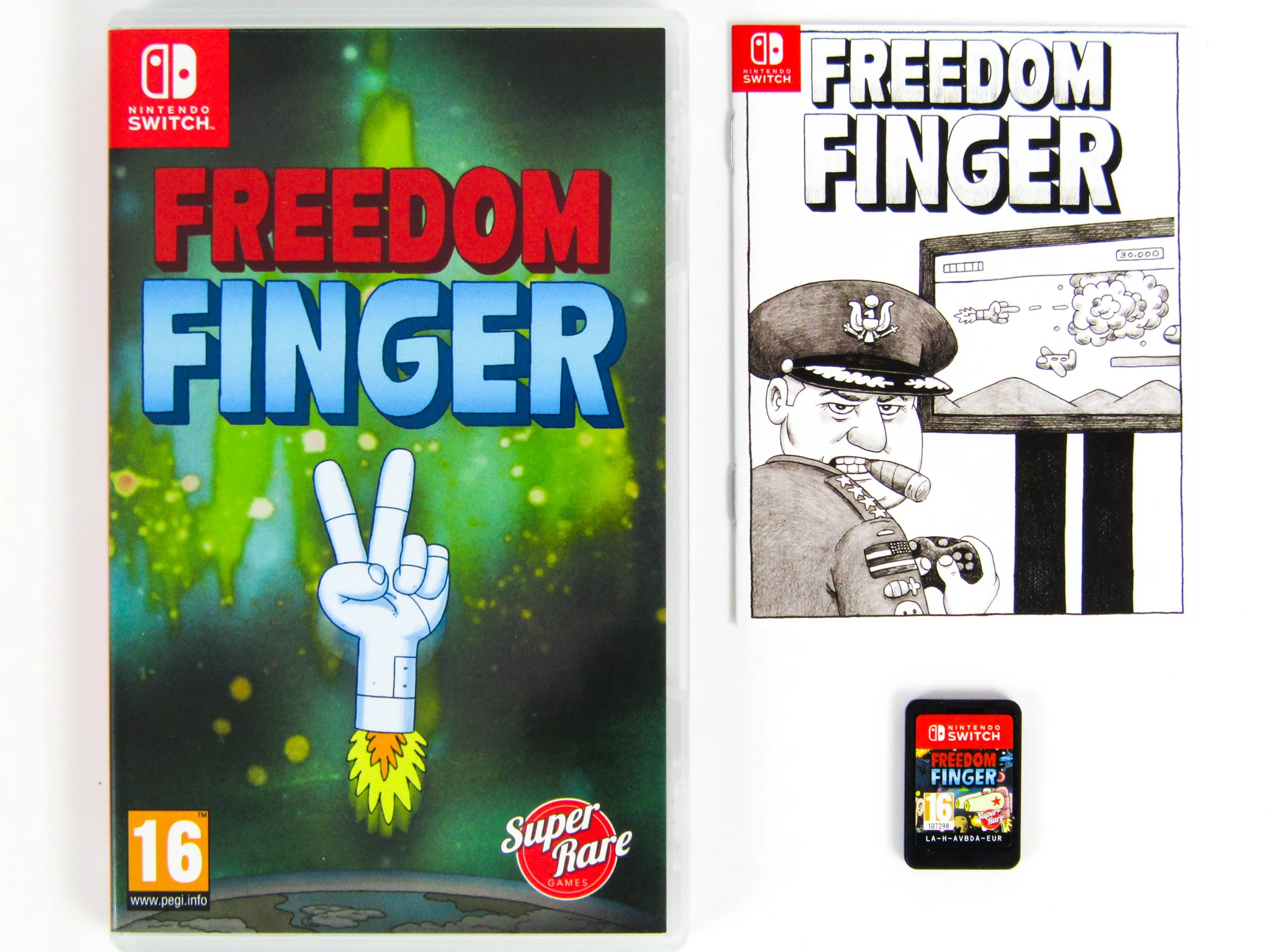 Freedom Finger [PAL] [Super Rare Games] (Nintendo Switch)