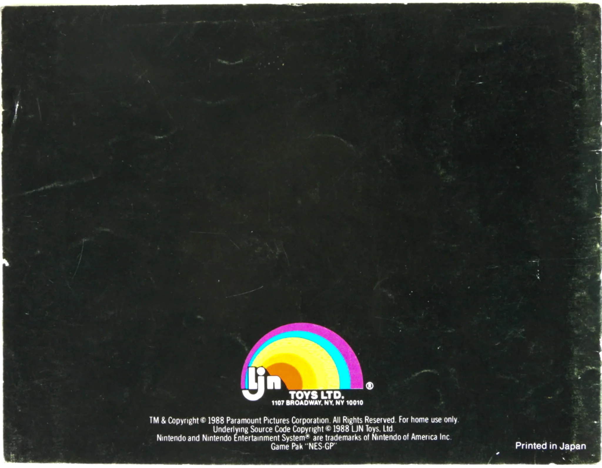 Friday the 13th [Manual] (Nintendo / NES) - Image 2